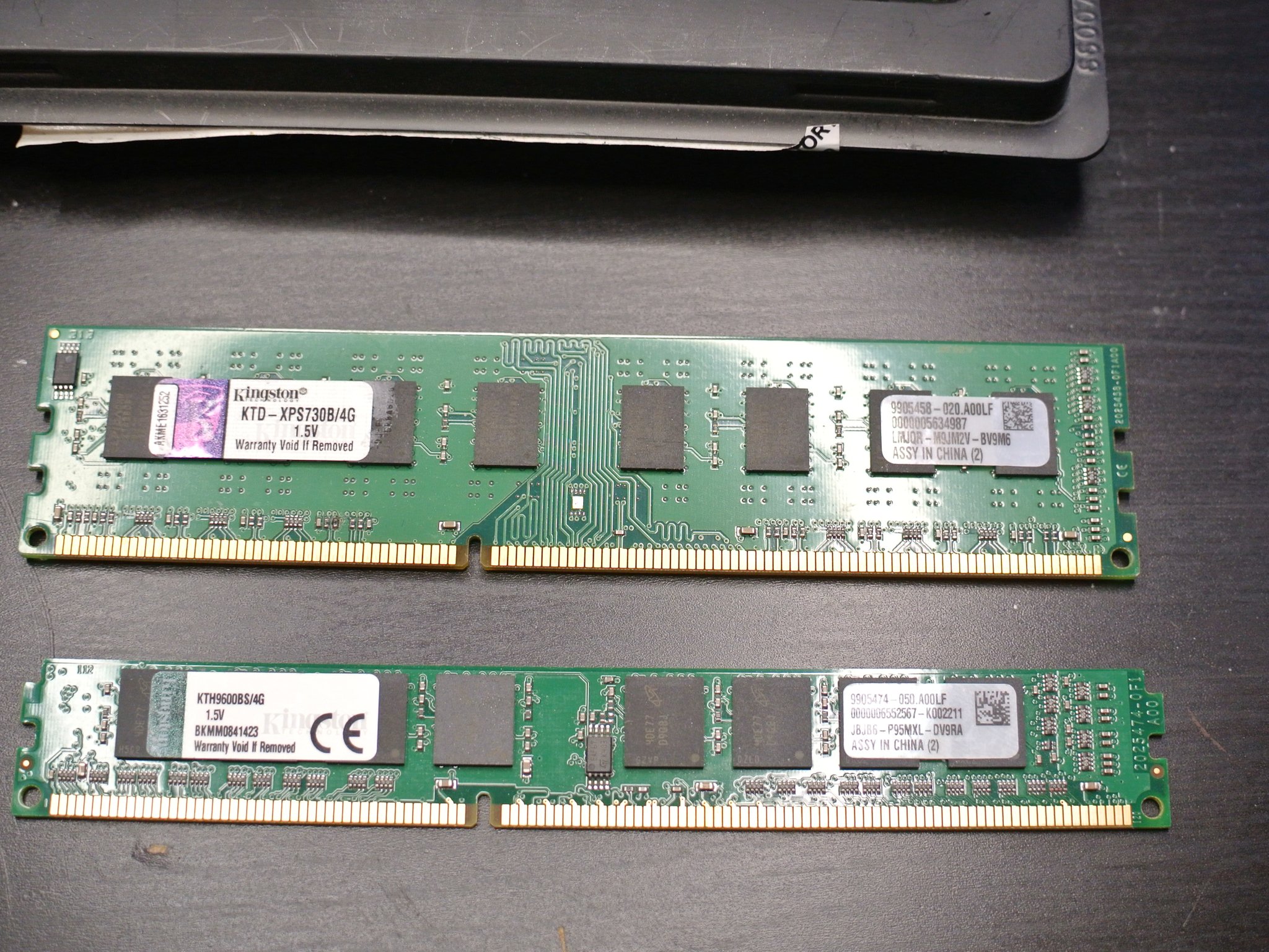 BULK Kingston 4GB DDR3 RAM Memory Modules (Set of 8)