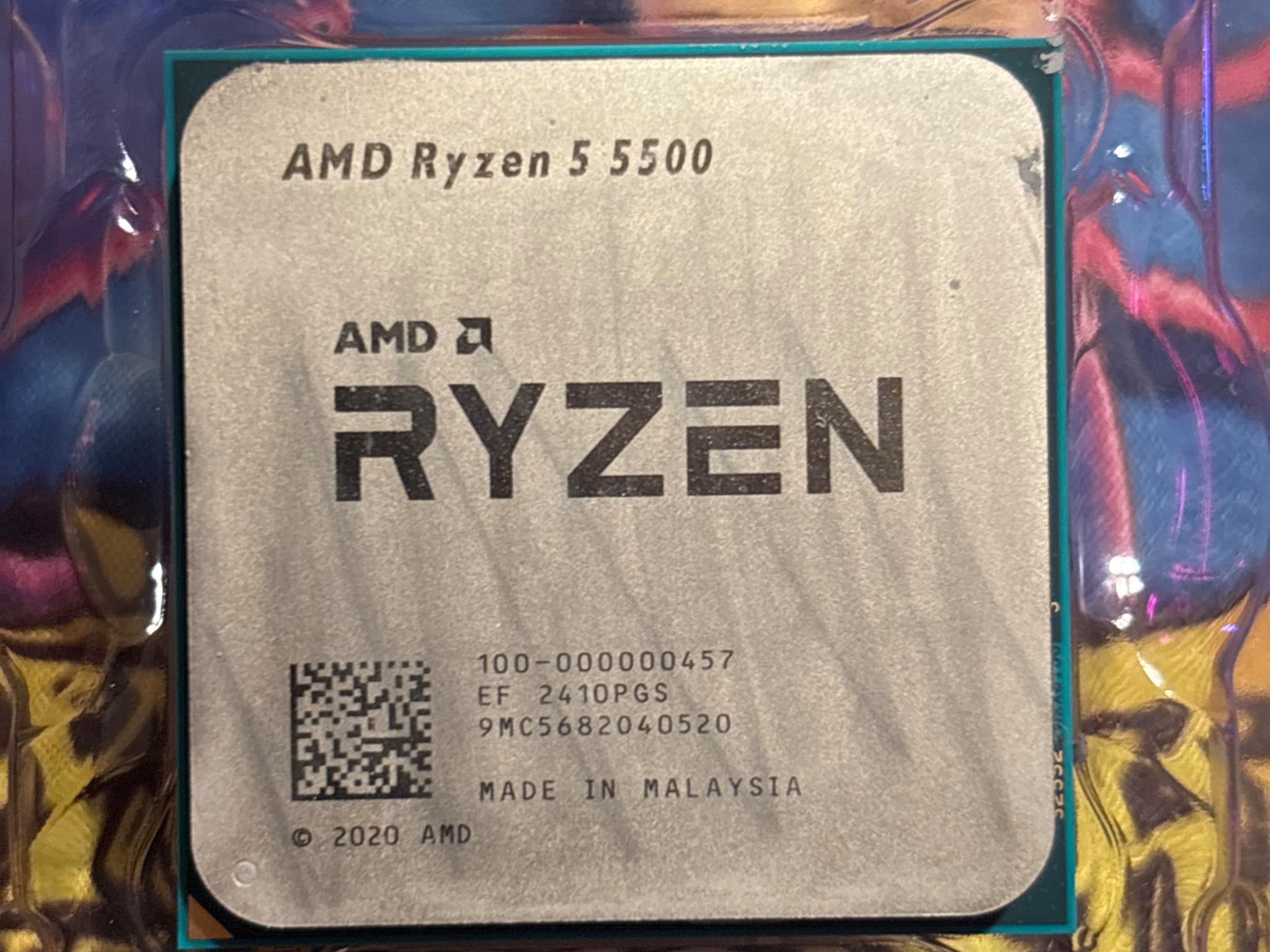 AMD RYZEN 5 5500
