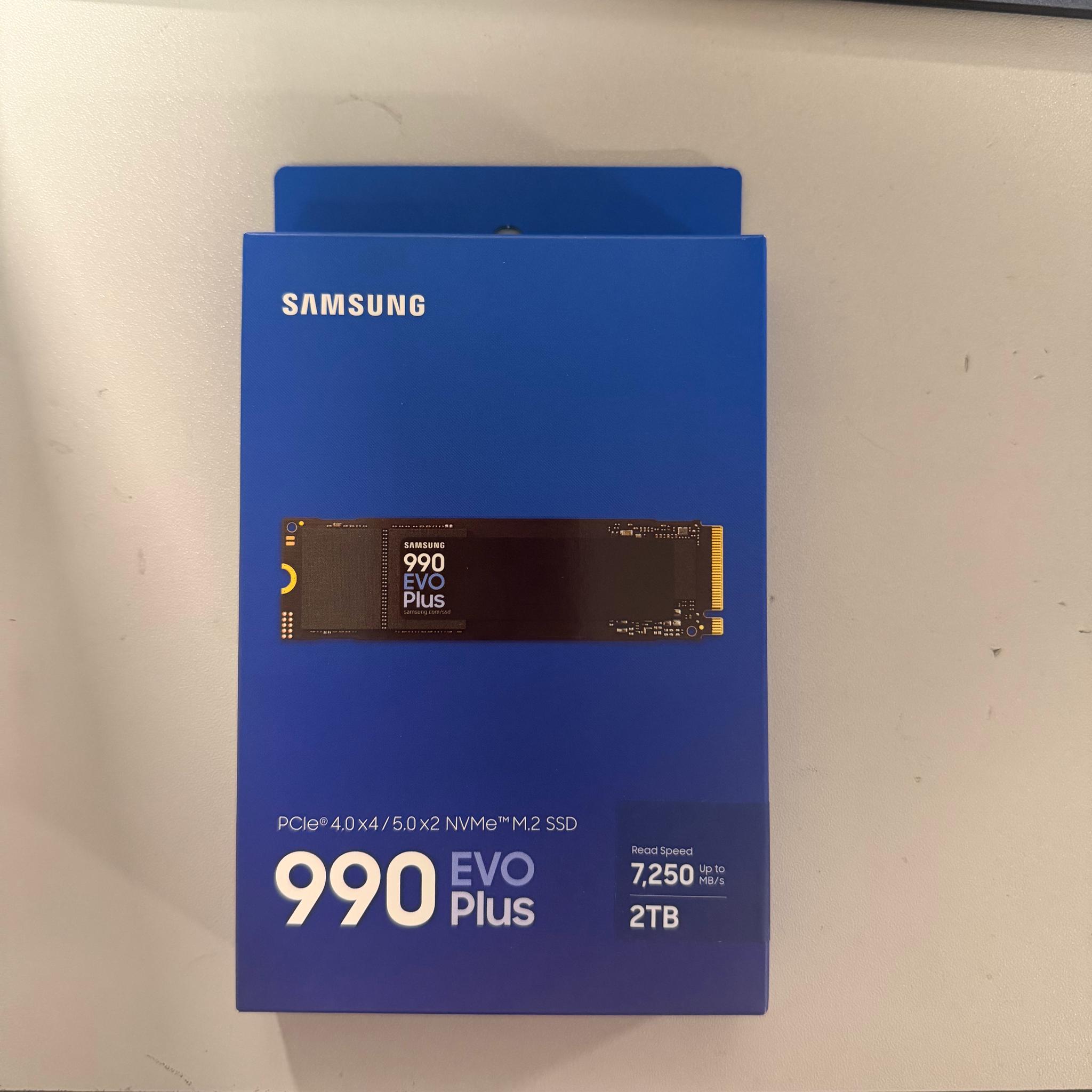 Samsung 990 EVO Plus 2TB NVMe SSD - NEW