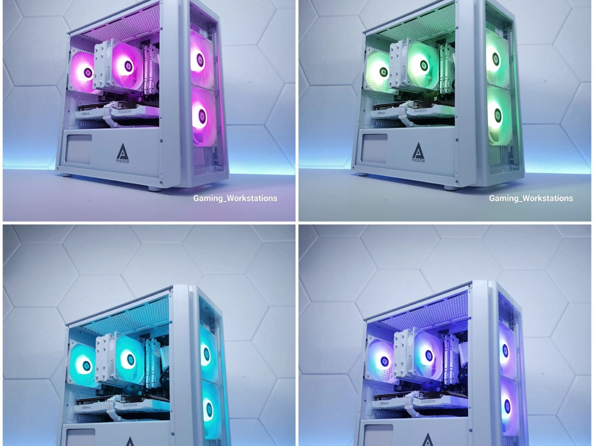 🤍White Custom Build To Order [ Ryzen 5 5500 | RX 6600 ]