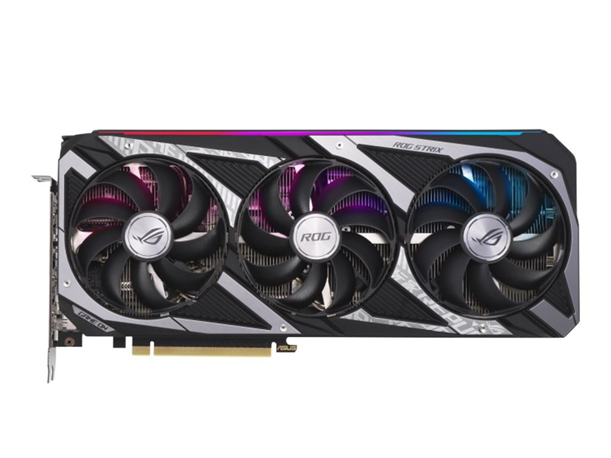 ASUS NVIDIA GeForce RTX 3060 ROG Strix V2 Overclocked Triple-Fan 12GB GDDR6 PCIe 4.0 Graphics Card