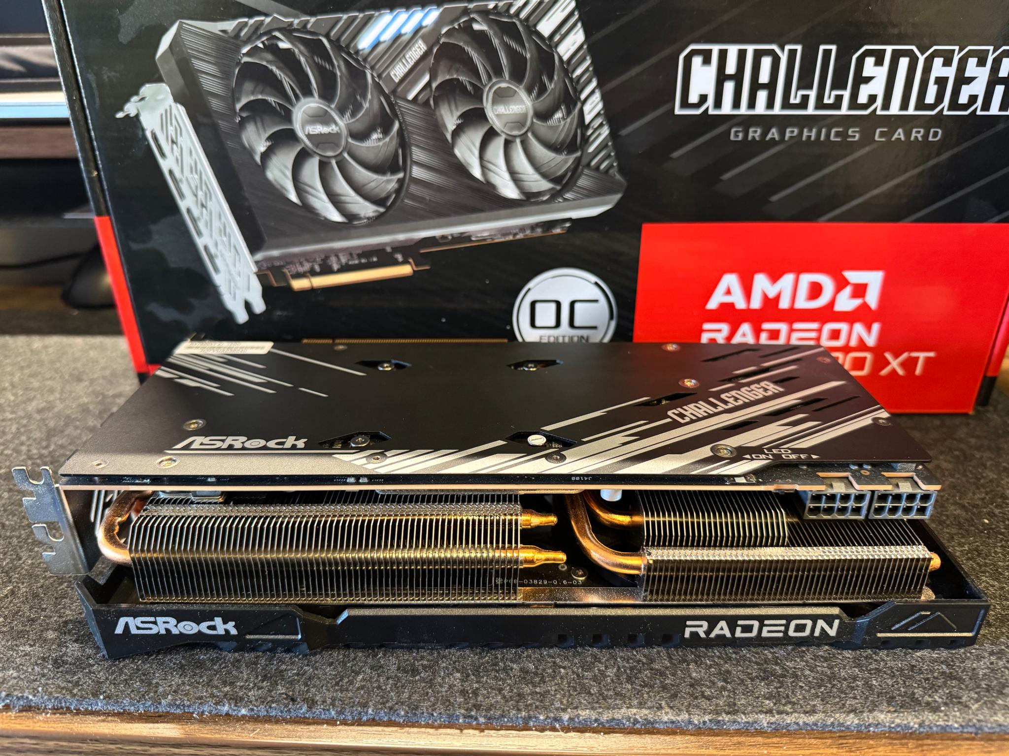 ASRock AMD Radeon 7800 XT Challenger OC Edition 16gb