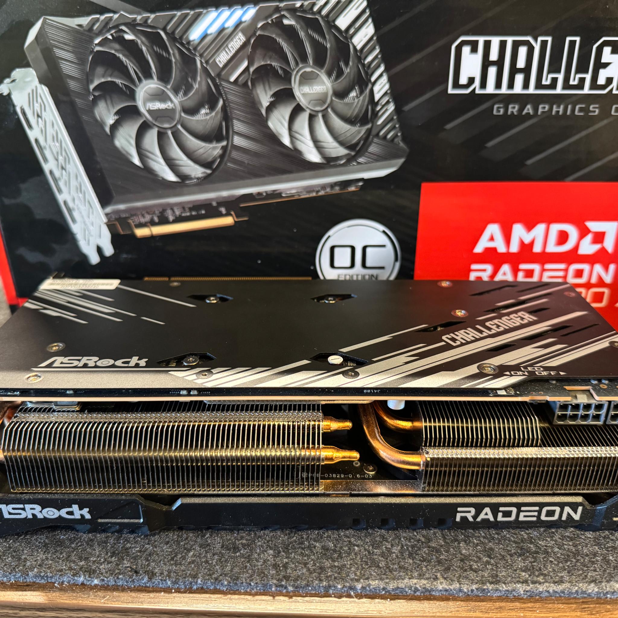 ASRock AMD Radeon 7800 XT Challenger OC Edition 16gb
