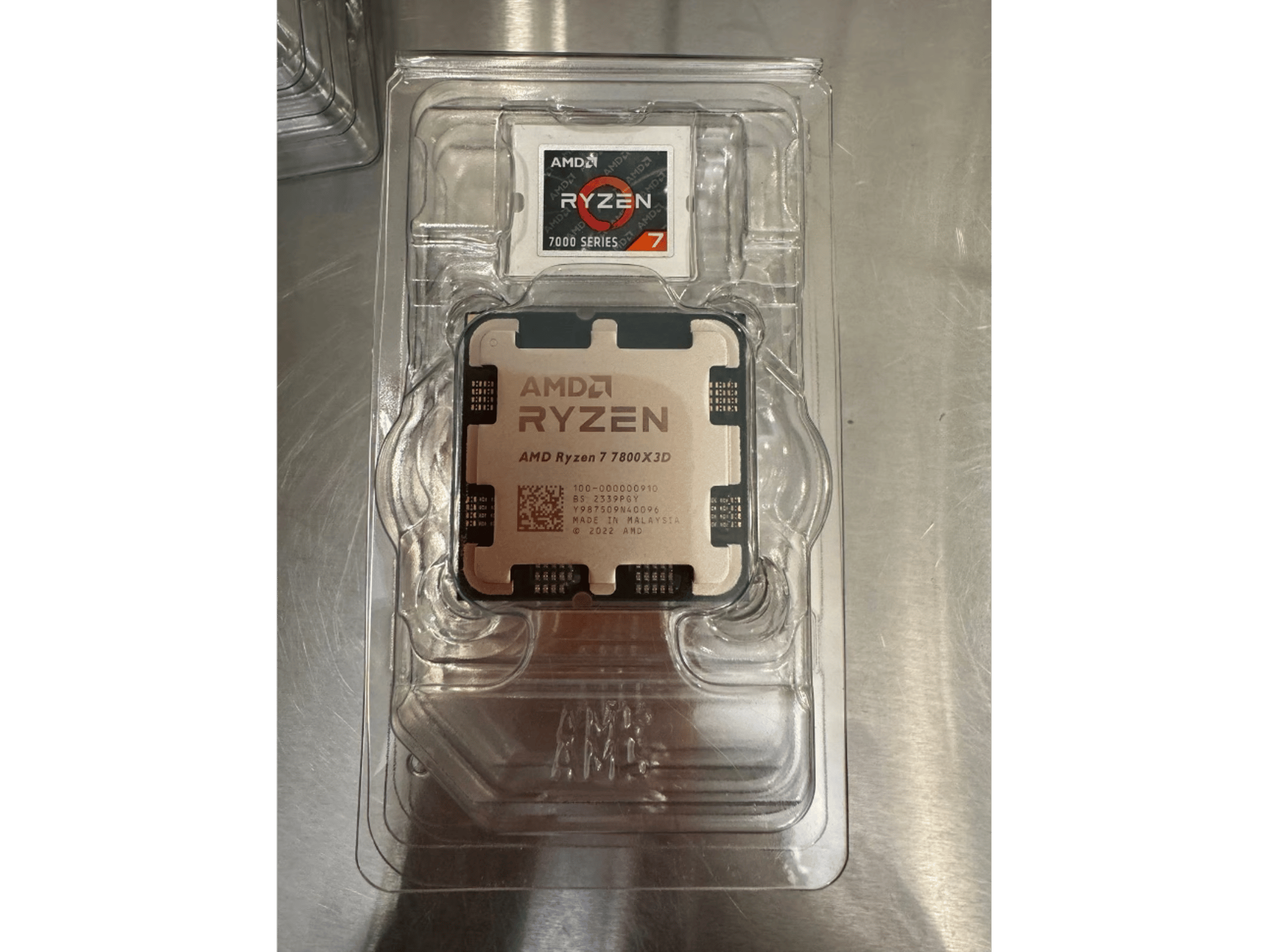 AMD AMD Ryzen™ 7 7800X3D 4.2GHz 8-Core 96MB AM5 CPU Processor 120W