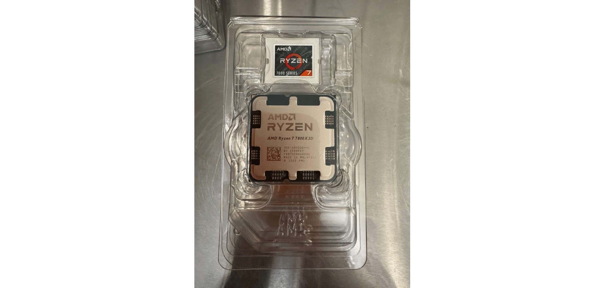 AMD AMD Ryzen™ 7 7800X3D 4.2GHz 8-Core 96MB AM5 CPU Processor 120W