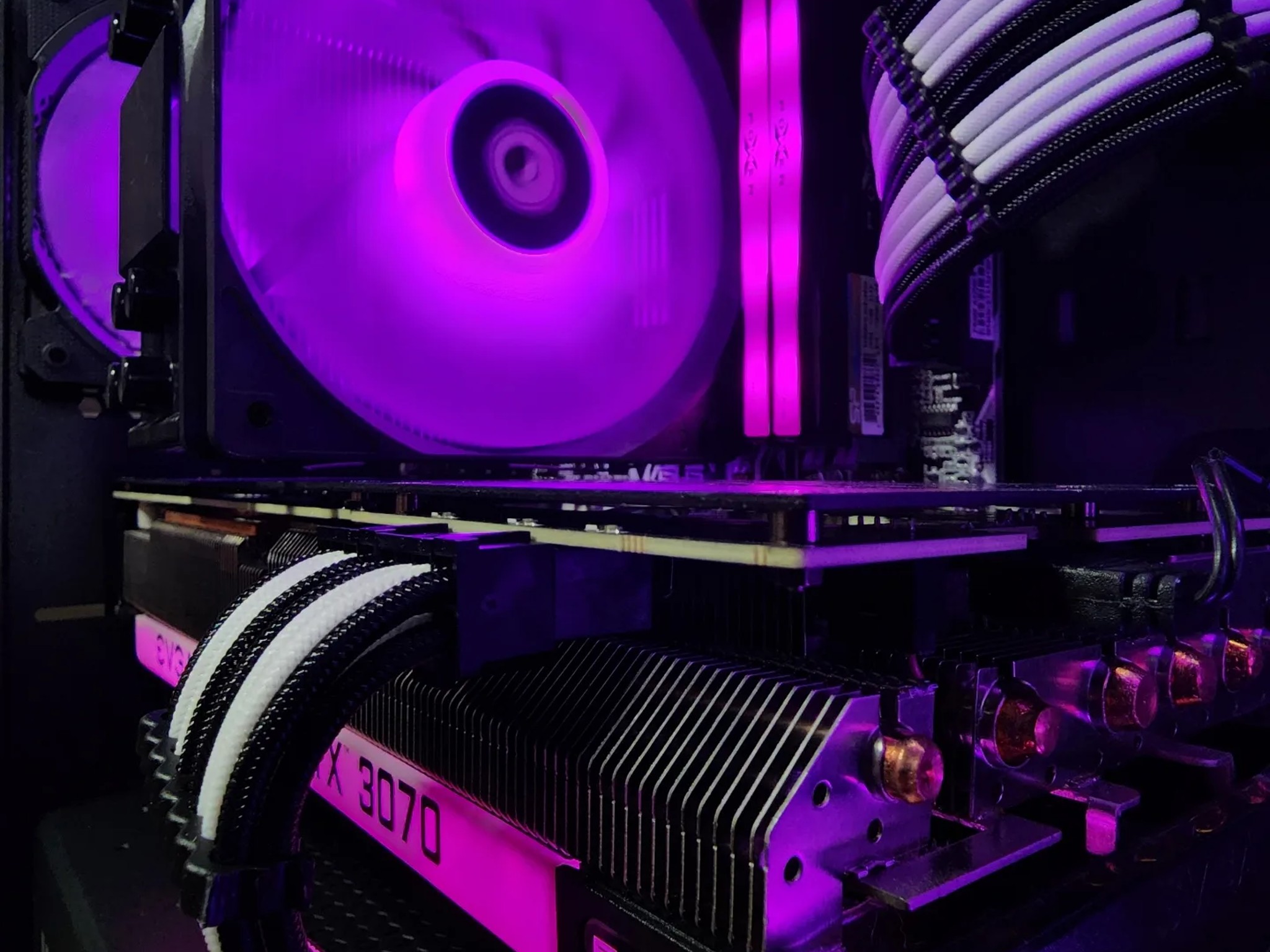 🖤💜🖤 RTX 3070 FTW3 // AMD Ryzen 7 5700G // Zenith 16GB 3200MHz