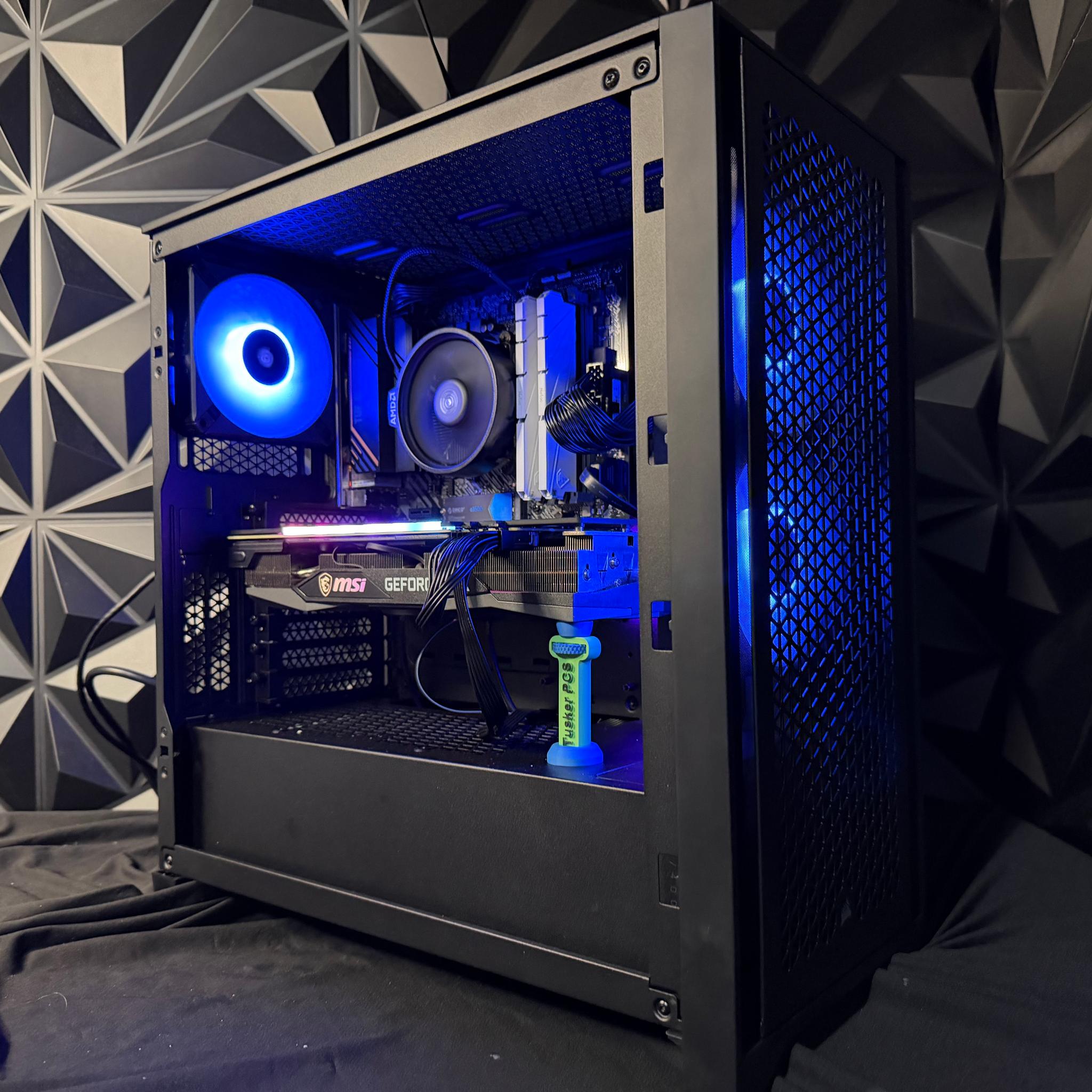 ⚡🖤 The Dark & Stormy 🌩️💨 Ryzen 5 5500| RTX 3070| 32 GB DDR4| 1 TB NVMe