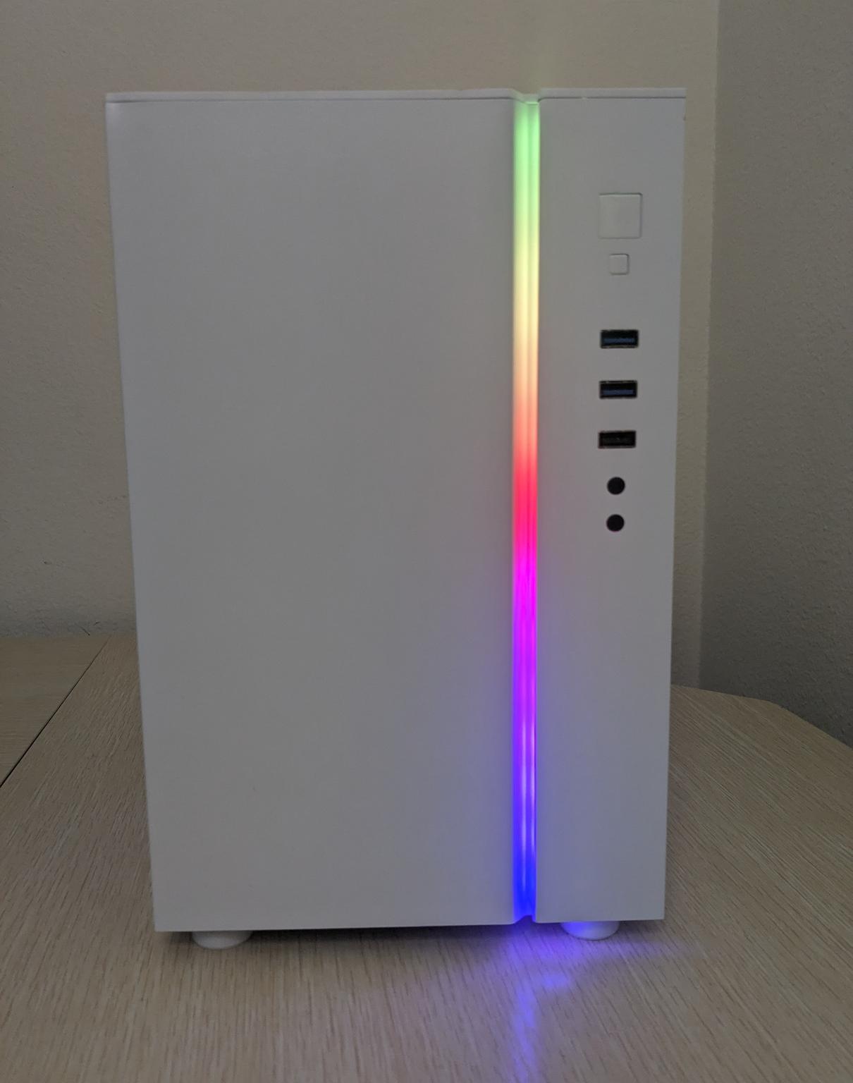 RTX 3060 (12GB), i3-12100 White Gaming PC (16GB RAM, 1TB SSD, Win11 Home)