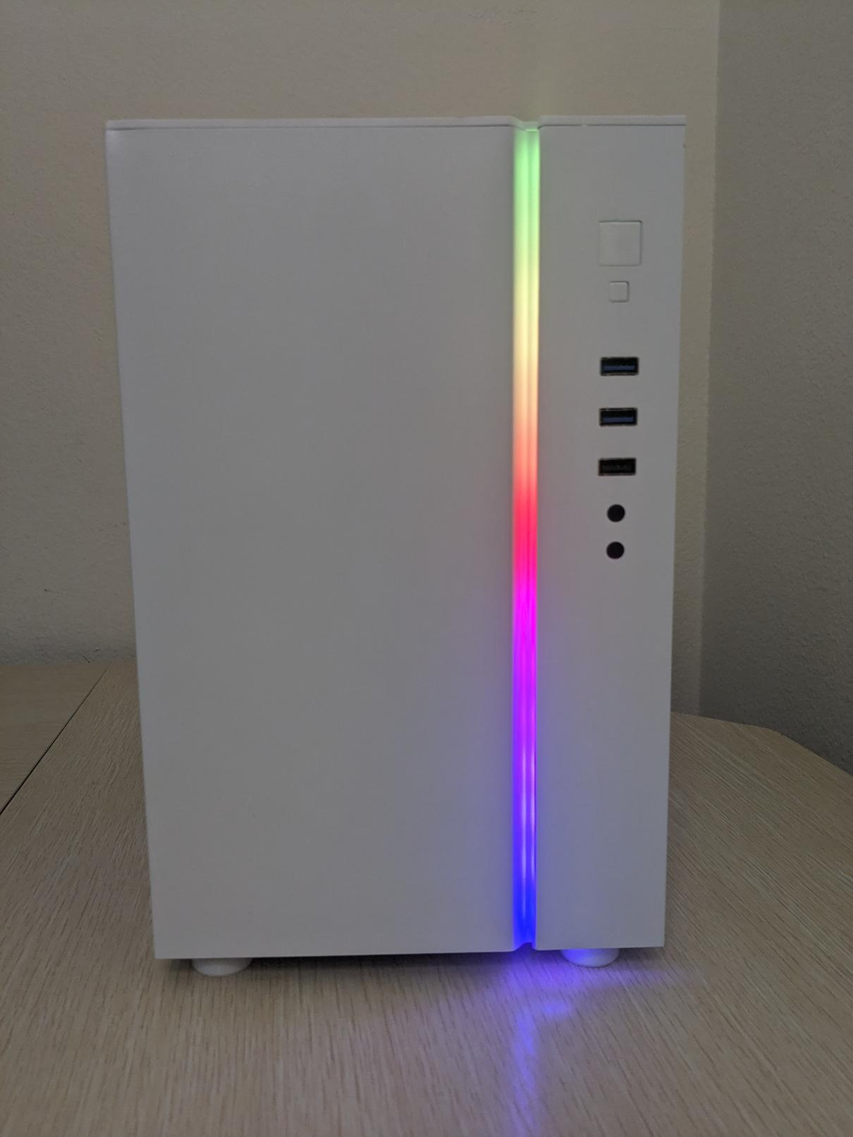 RTX 3060 (12GB), i3-12100 White Gaming PC (16GB RAM, 1TB SSD, Win11 Home)