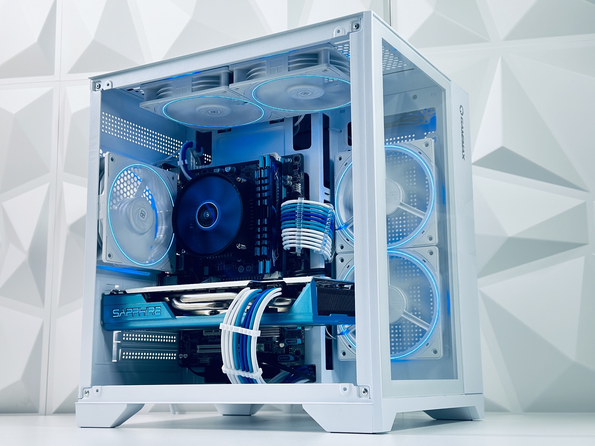 🤍🤖☃️BB-8 Gaming PC-AMD RX 580 8GB❄️Intel Core i7 3770❄️16GB DDR3 1600MHZ❄️512GB SSD