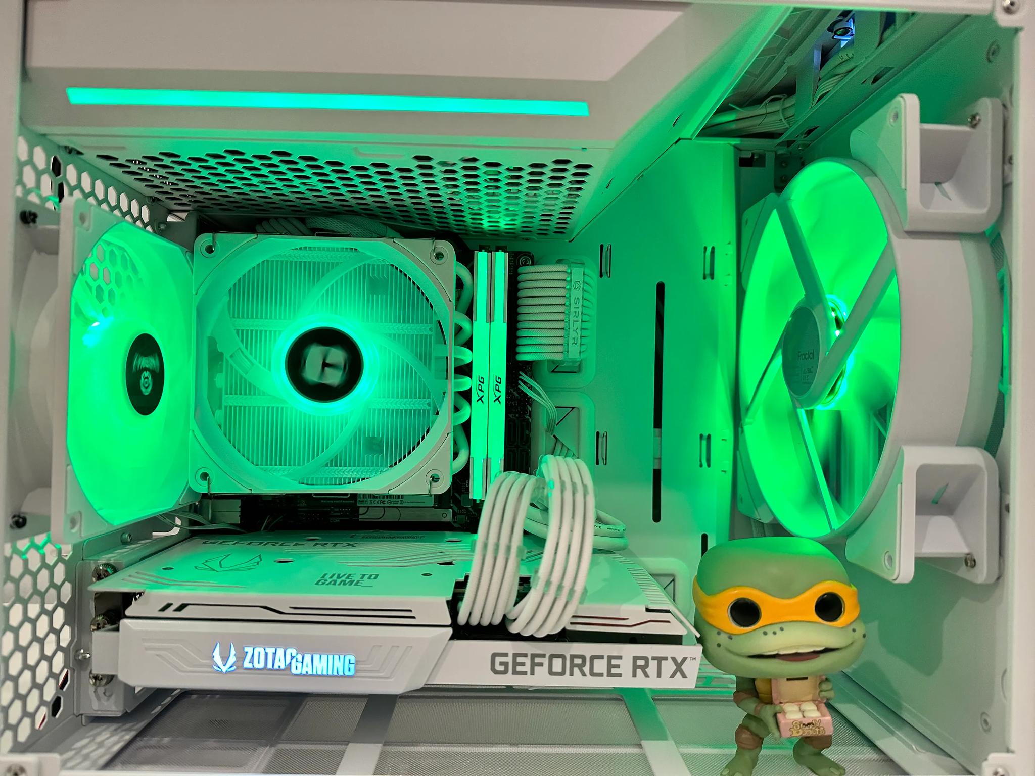 🐢🥷Michaelangelo🐢🥷-Gaming PC-Nvidia RTX 3070 8GB-Intel Core i5 12600KF 10-Core-32GB DDR4-1TB NVME