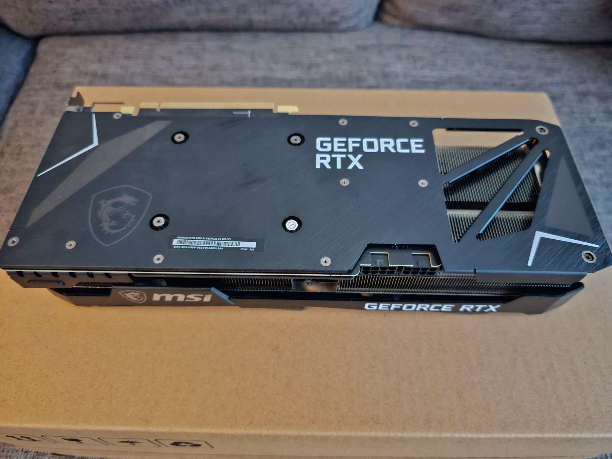 MSI RTX 3070 Ti VENTUS 3X 8G OC Like New