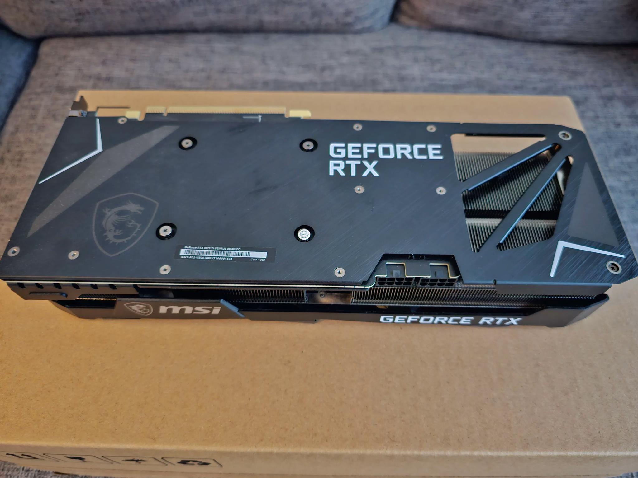 MSI RTX 3070 Ti VENTUS 3X 8G OC Like New