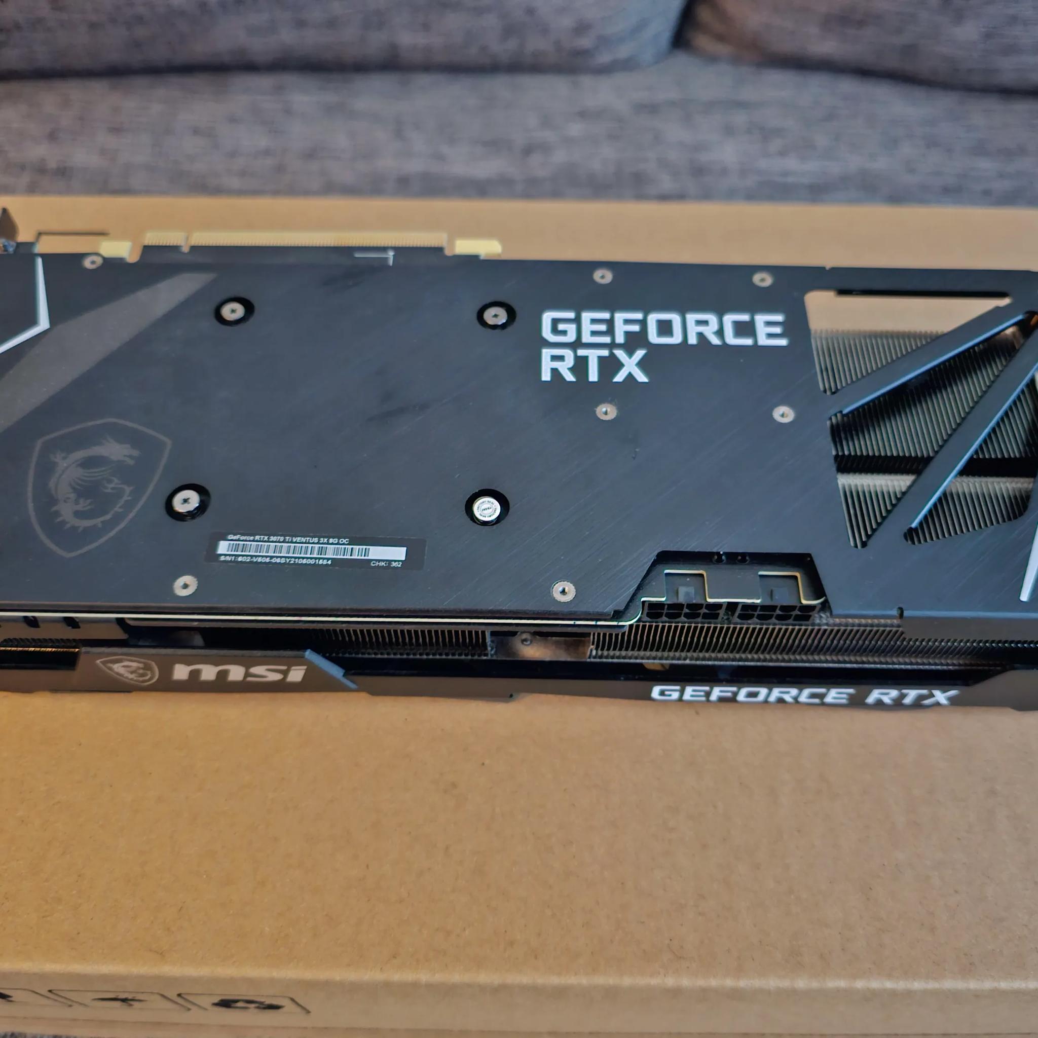 MSI RTX 3070 Ti VENTUS 3X 8G OC Like New