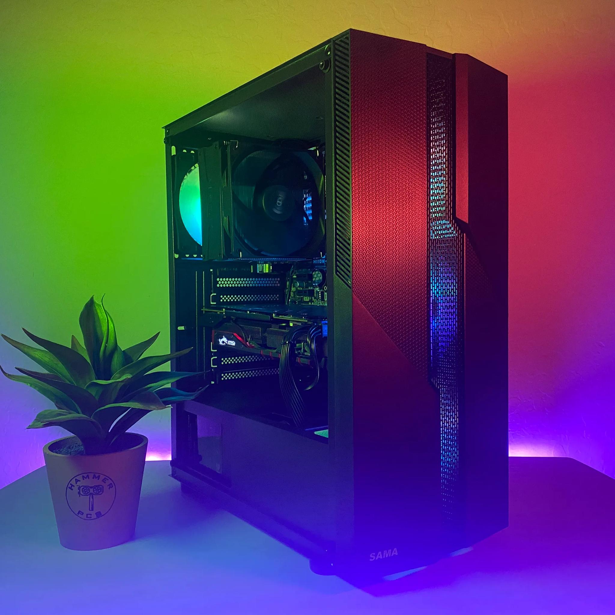 ⚡Custom Built RGB Gaming PC ⚡| Intel i5, Windows 11 | Fortnite, Valorant, GTA V, R6, and more!