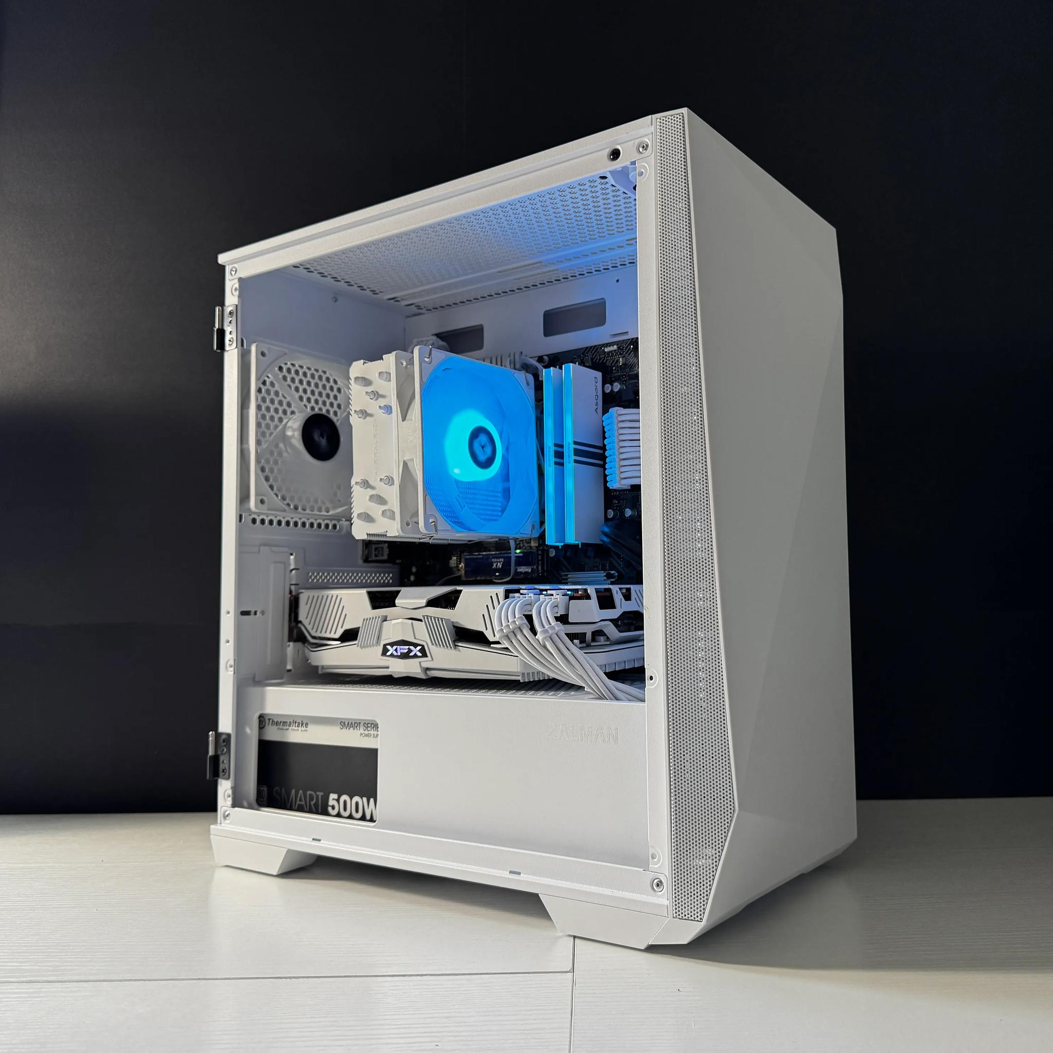 🧊GLACIER🧊 Gaming PC | AMD Ryzen 5 3600 | 16GB | RX 5700 XT | 1TB SSD | Win11 PRO | WiFi