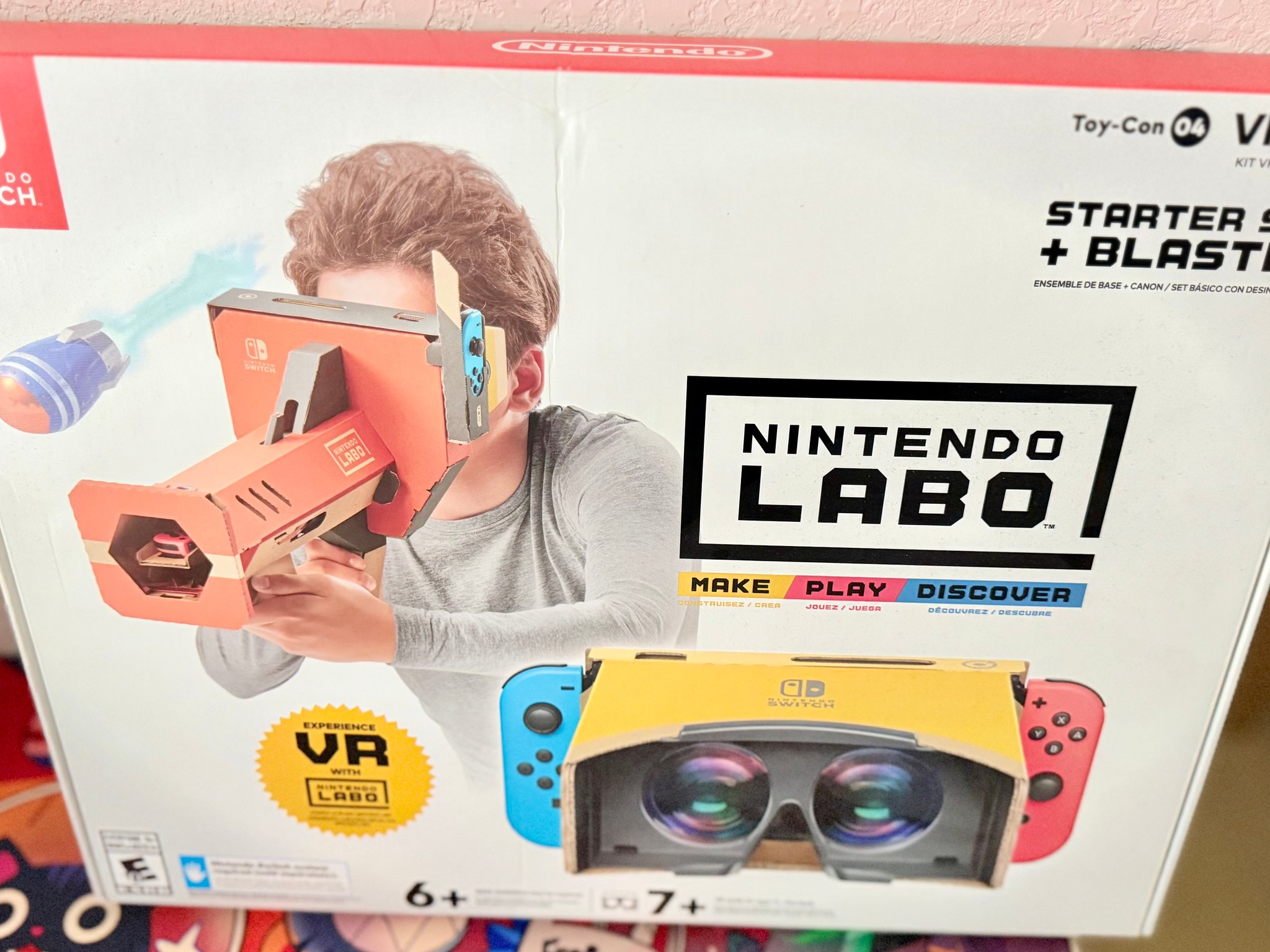 Nintendo Labo Toy-Con 04 VR Kit Starter Set + Blaster | Nintendo Switch | New & Sealed