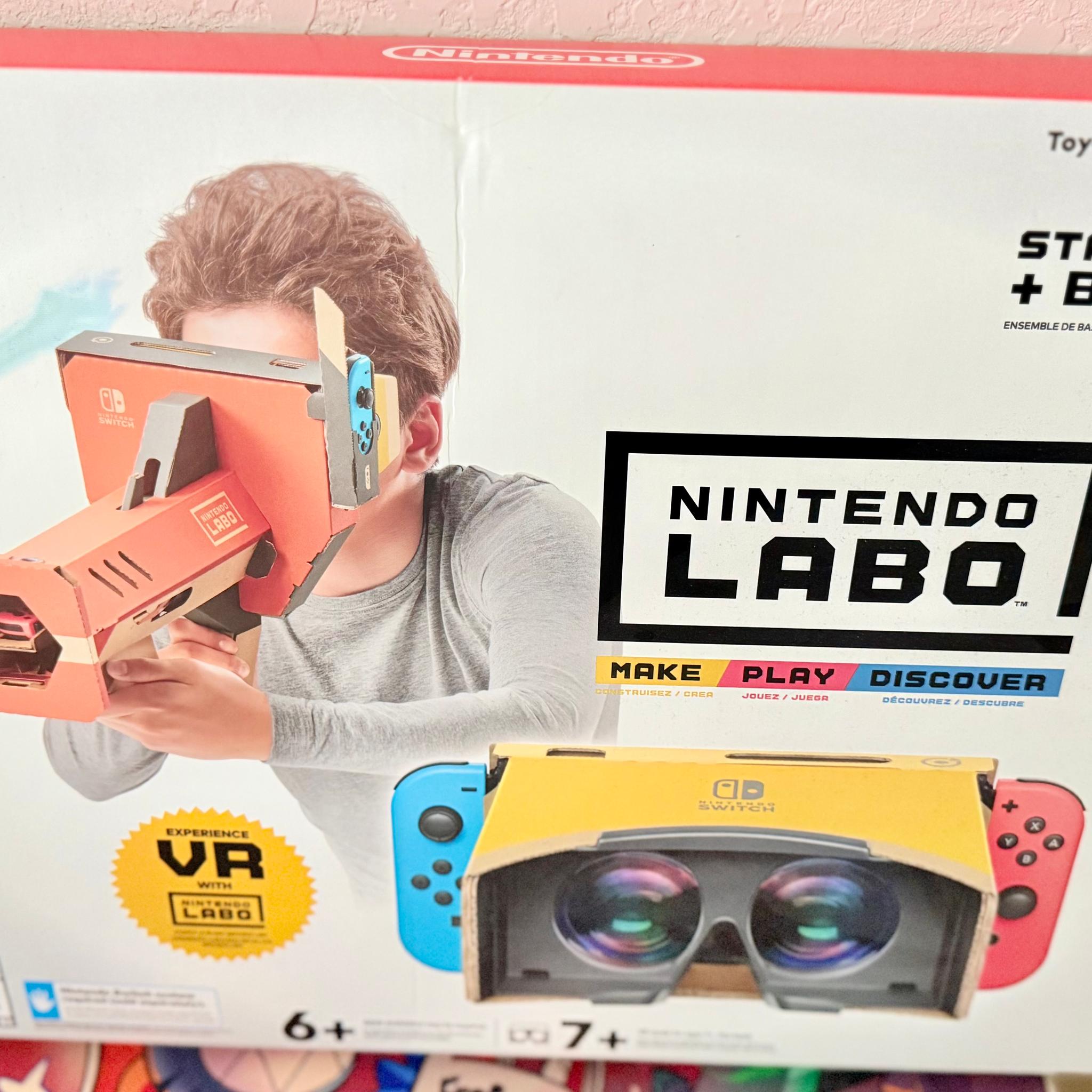 Nintendo Labo Toy-Con 04 VR Kit Starter Set + Blaster | Nintendo Switch | New & Sealed