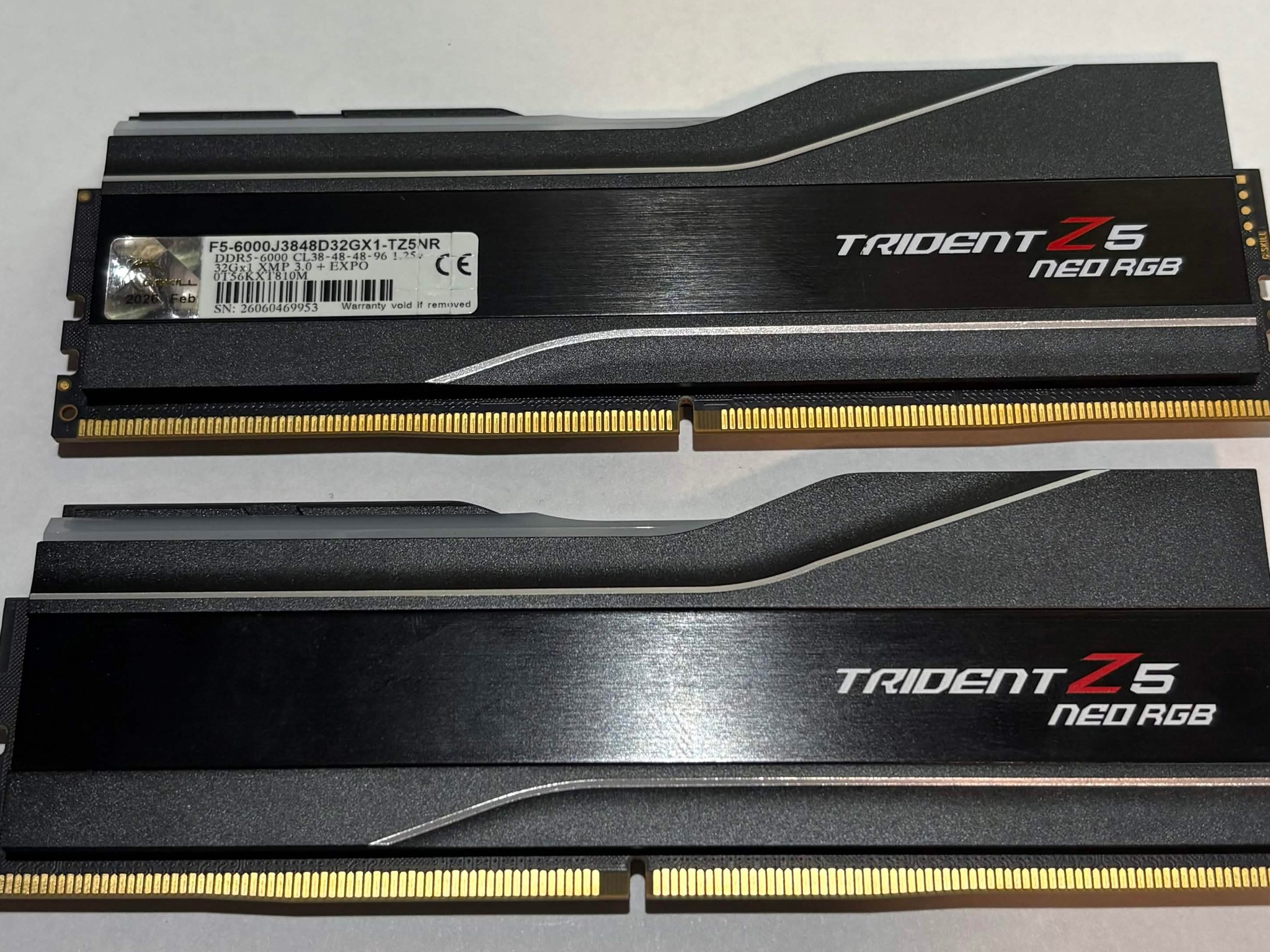 G.Skill Trident Z5 Neo RGB 64GB DDR5-6000 (2x32GB)