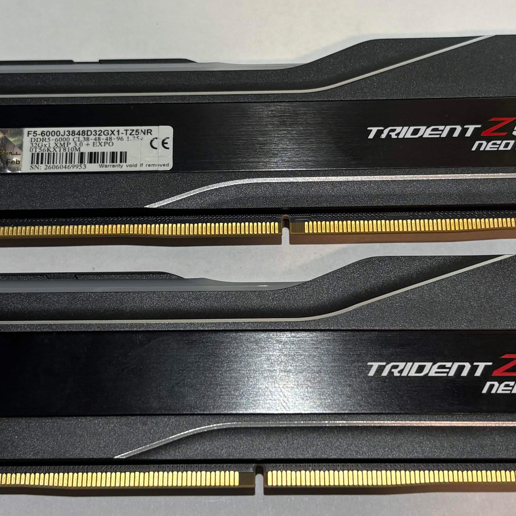 G.Skill Trident Z5 Neo RGB 64GB DDR5-6000 (2x32GB)