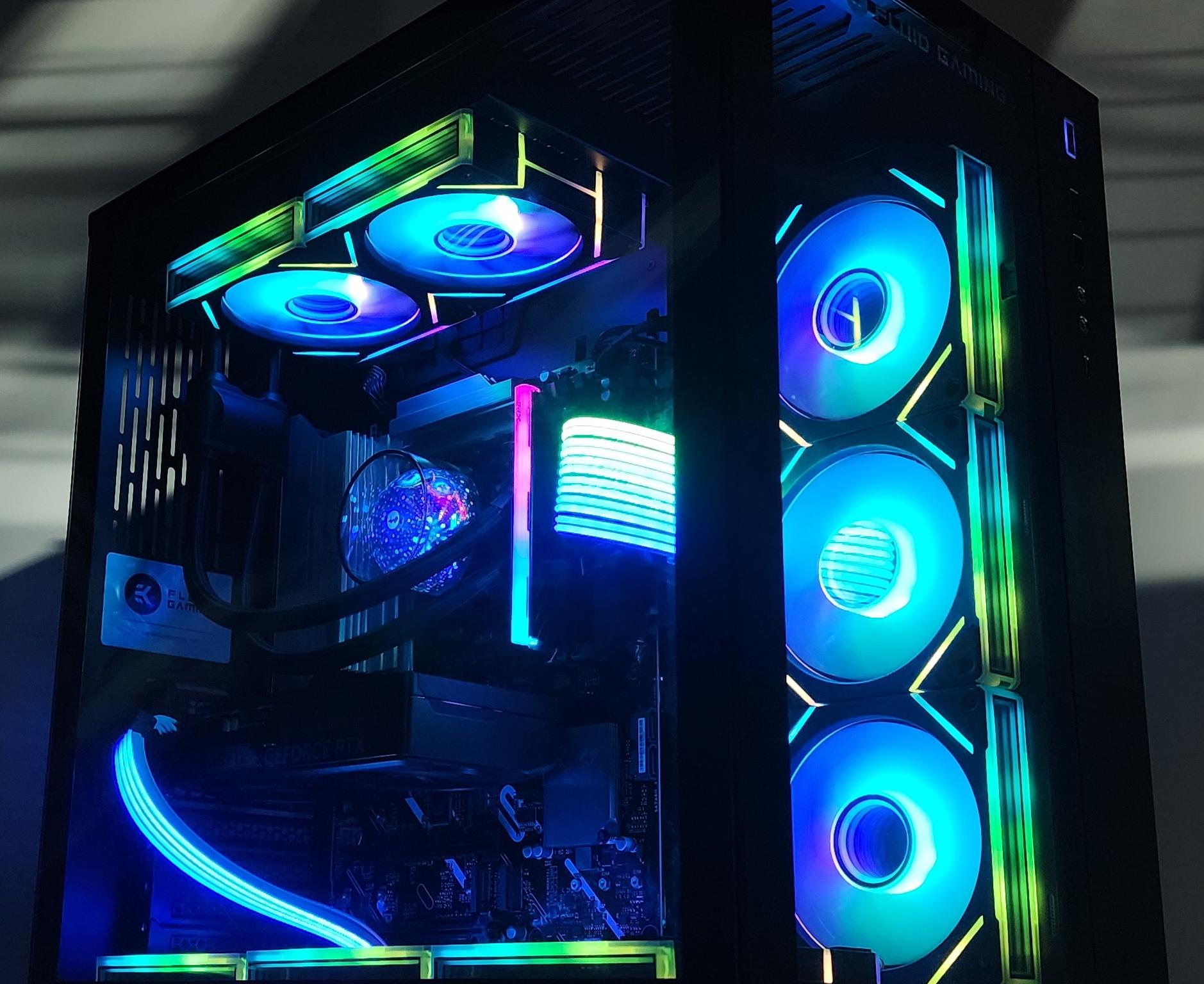Gaming PC Intel Ultra 5 225F 16GB RAM 1TB SSD RTX 5060  8GB Windows 11 Computer