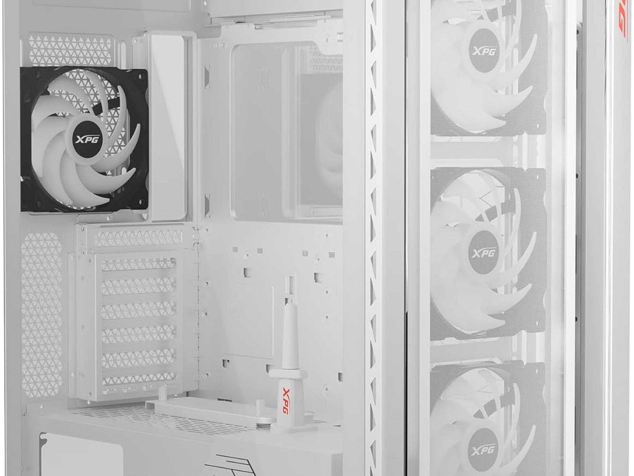 XPG Battlecruiser II with Prime White Mid-Tower ATX Computer Gaming Case