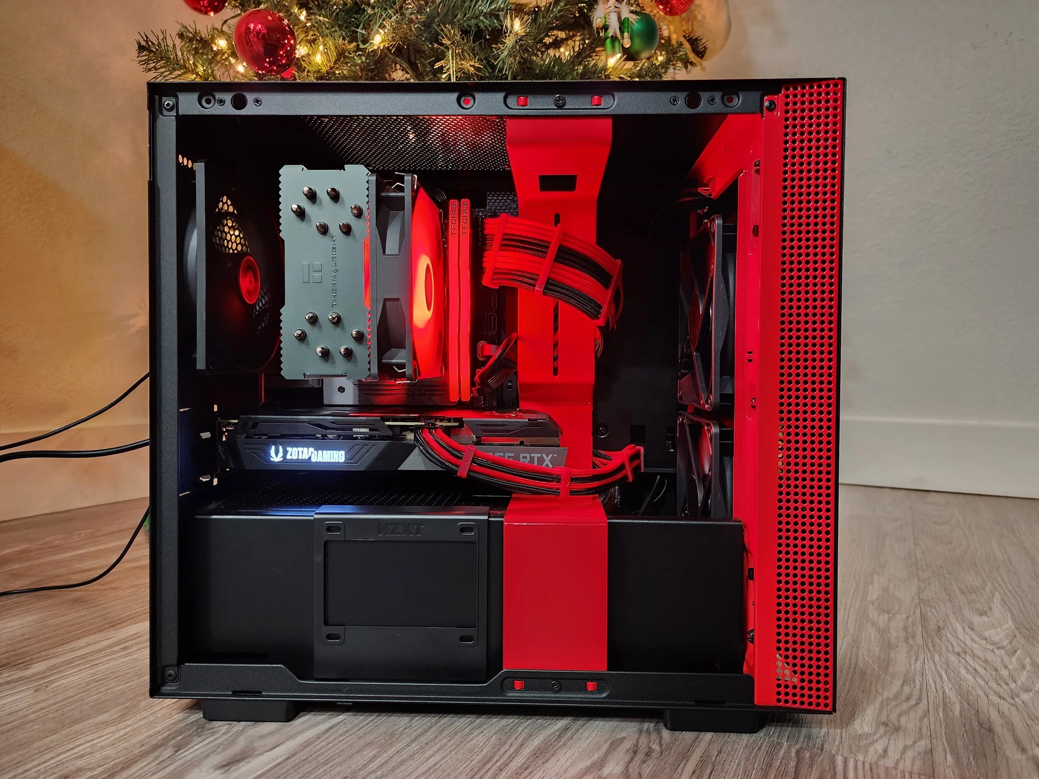 "Red Steele" Gaming PC | R5 3600 | RTX 3060Ti | 16GB RAM | 1TB NVME