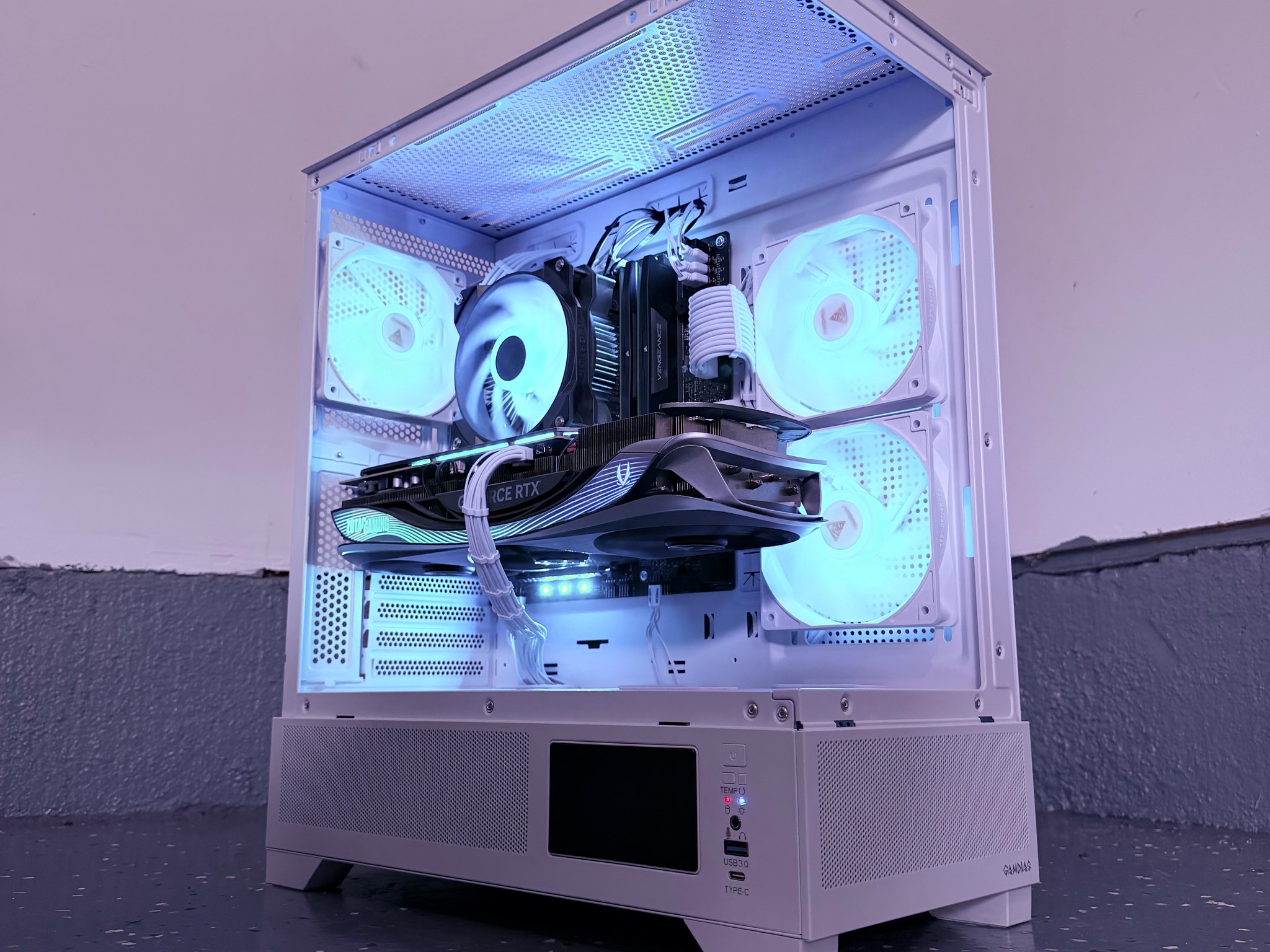 ❄️"Artic Tide "❄️| 4k Gaming | RTX 4070 Ti AMP Extreme  | i7 12700F | 32B DDR5 Ram | 1TB Storage