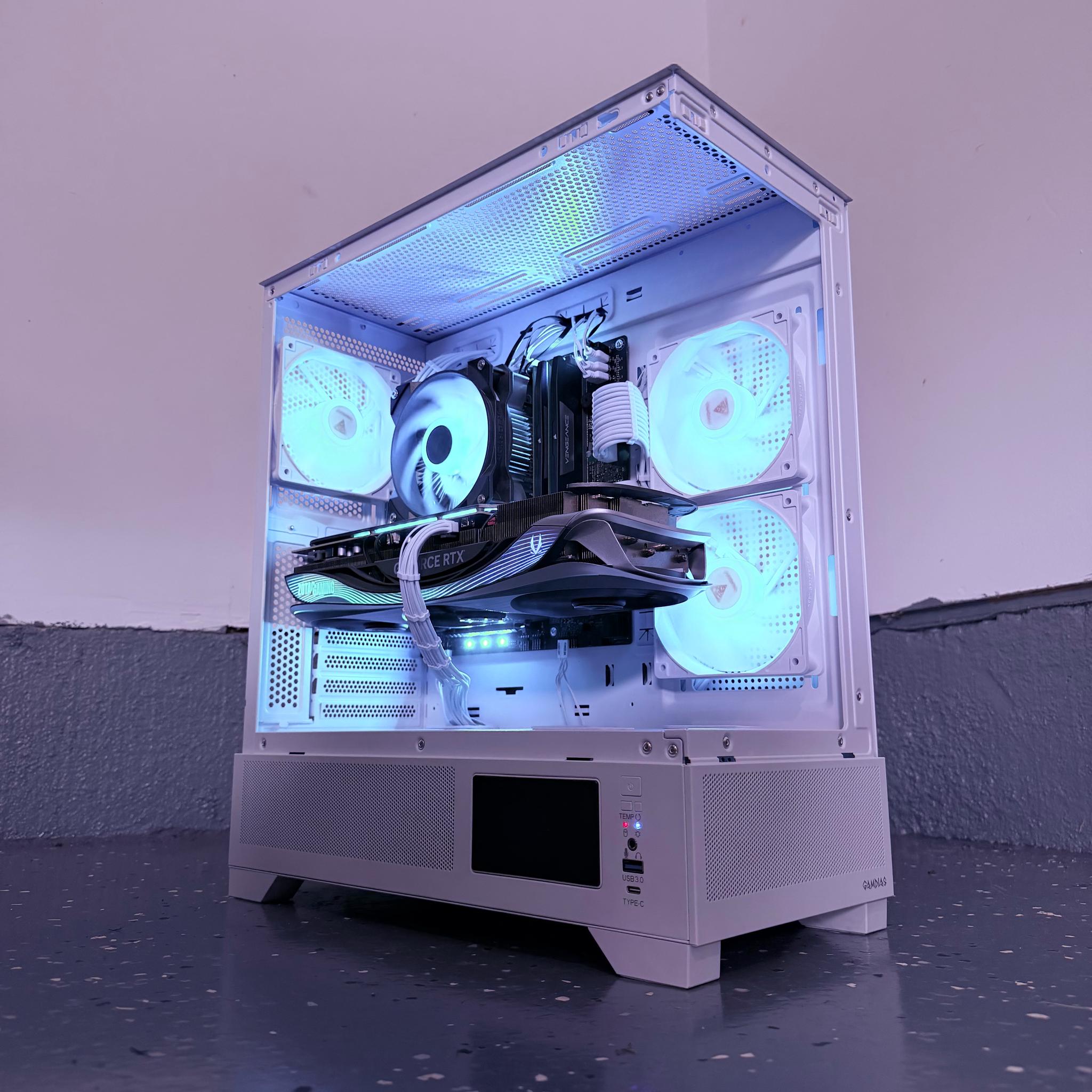 ❄️"Artic Tide "❄️| 4k Gaming | RTX 4070 Ti AMP Extreme  | i7 12700F | 32B DDR5 Ram | 1TB Storage