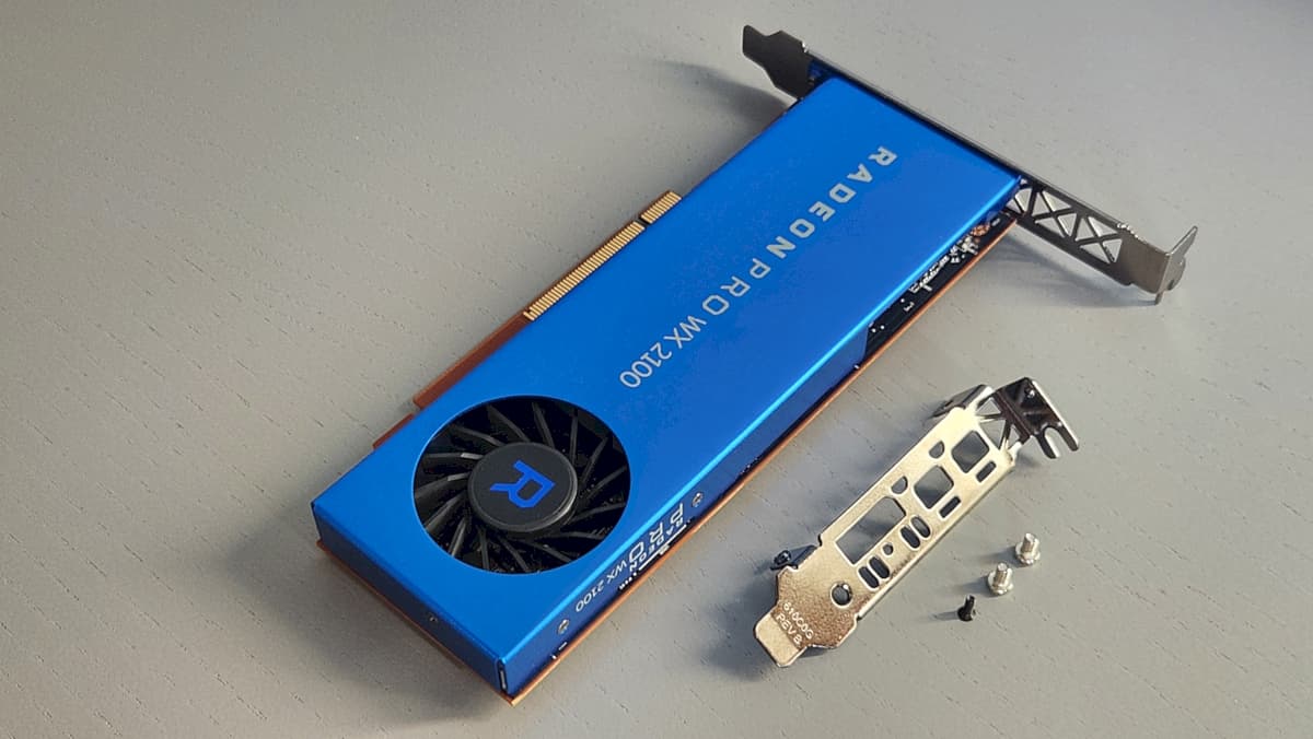 AMD Radeon Pro WX 2100