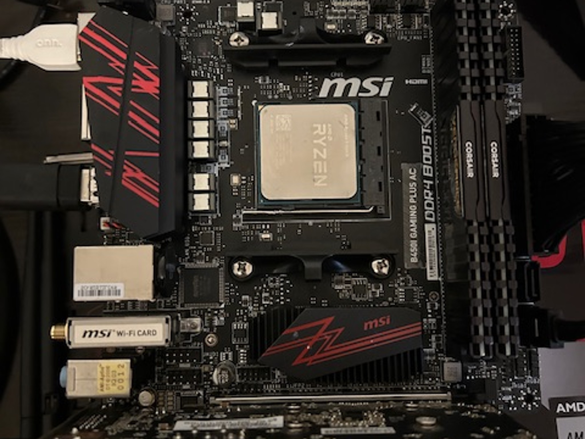 MSI B450I Gaming Plus AC Bundle