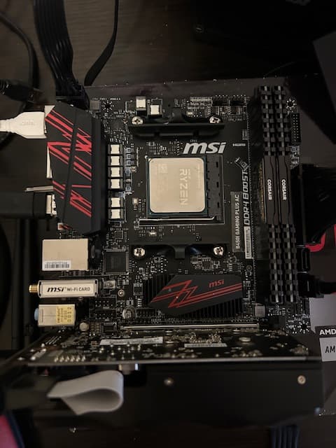 MSI B450I Gaming Plus AC Bundle