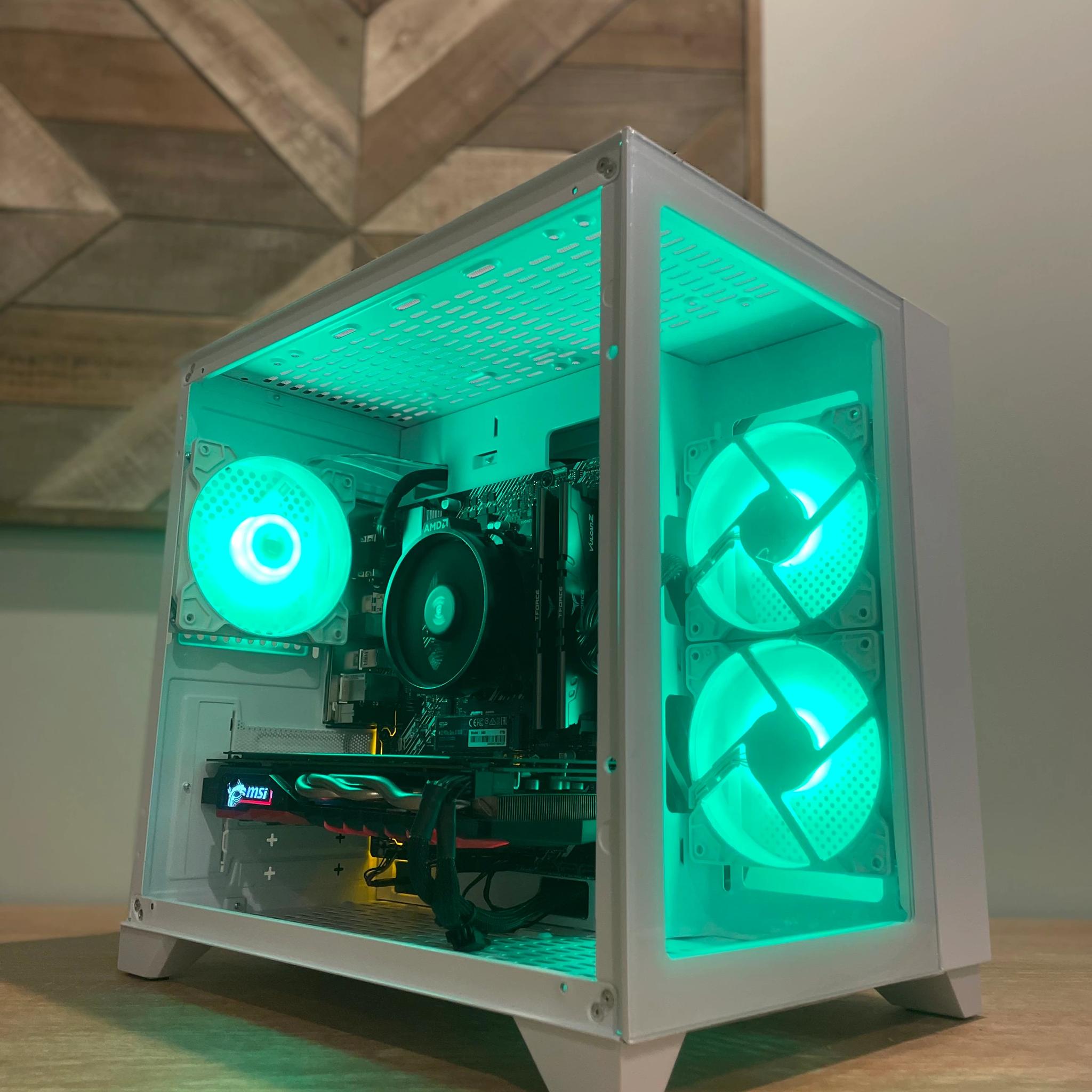 Custom Budget Gaming PC / RX 580 / Ryzen 3 1200 / 16 GB RAM / 1TB NVMe