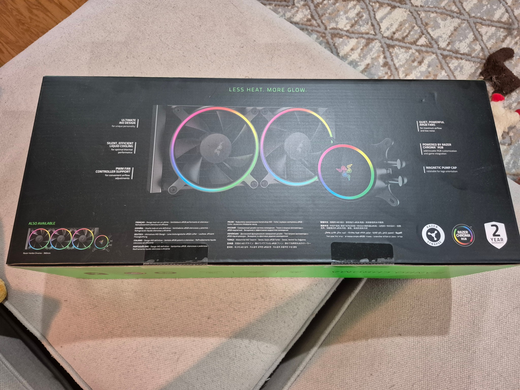 Brand New SEALED Razer Hanbo 240mm AIO