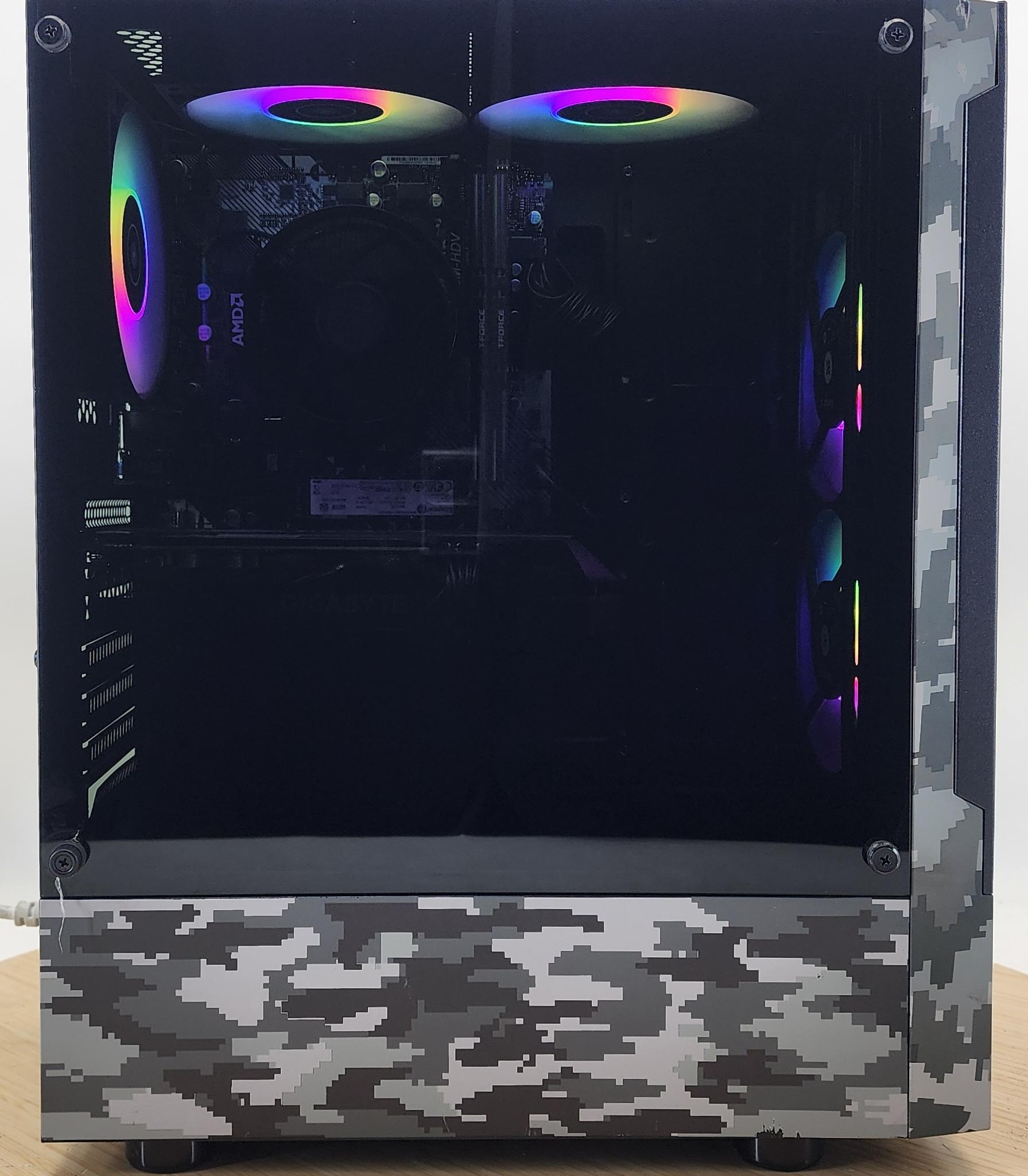 Gaming PC Ryzen 5 3600 16GB RAM 500GB SSD GTX 1660 Ti 6GB Windows 11 Computer
