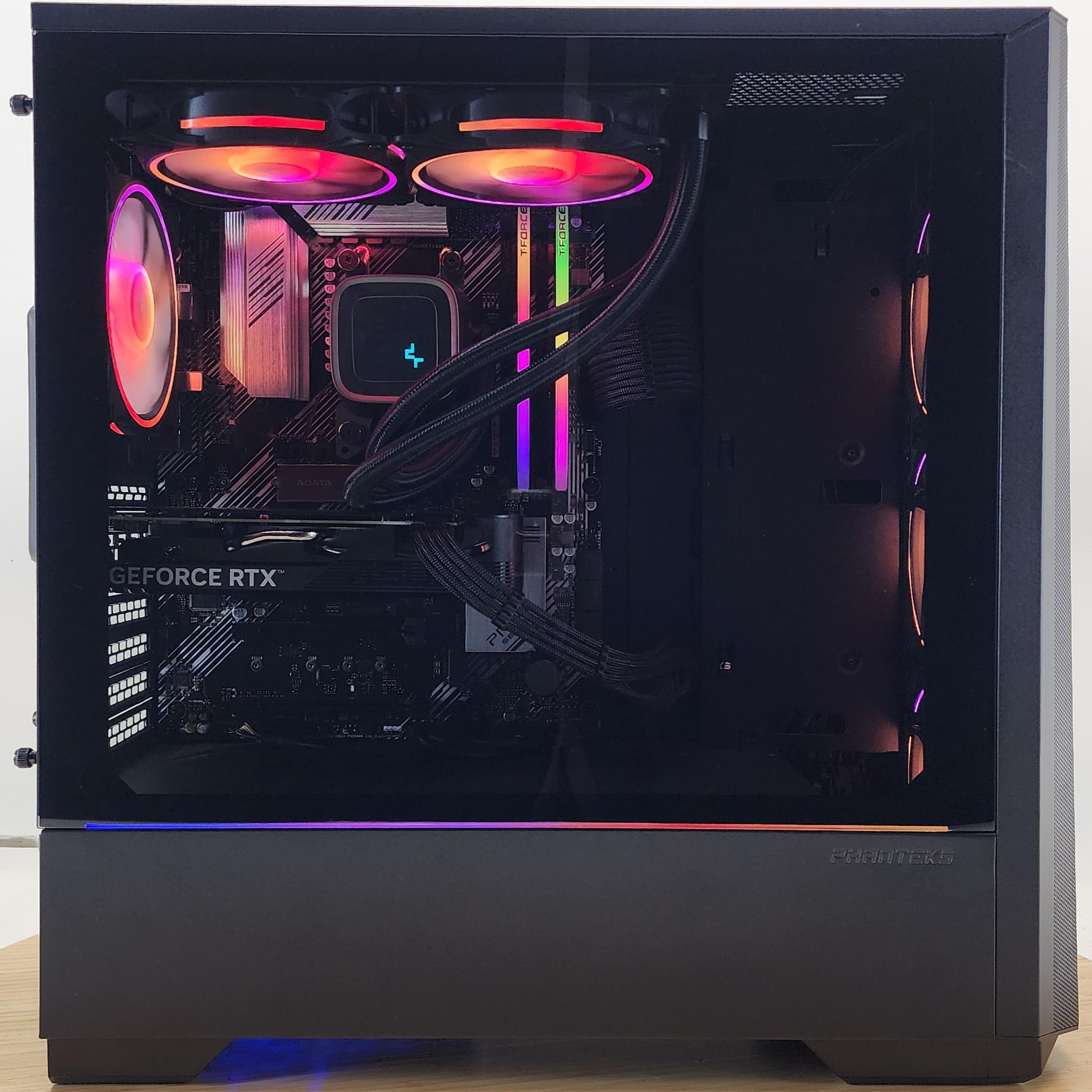 Gaming PC Ryzen 7 5800X 32GB RAM 1TB SSD RTX 4060 8GB Windows 11 Computer