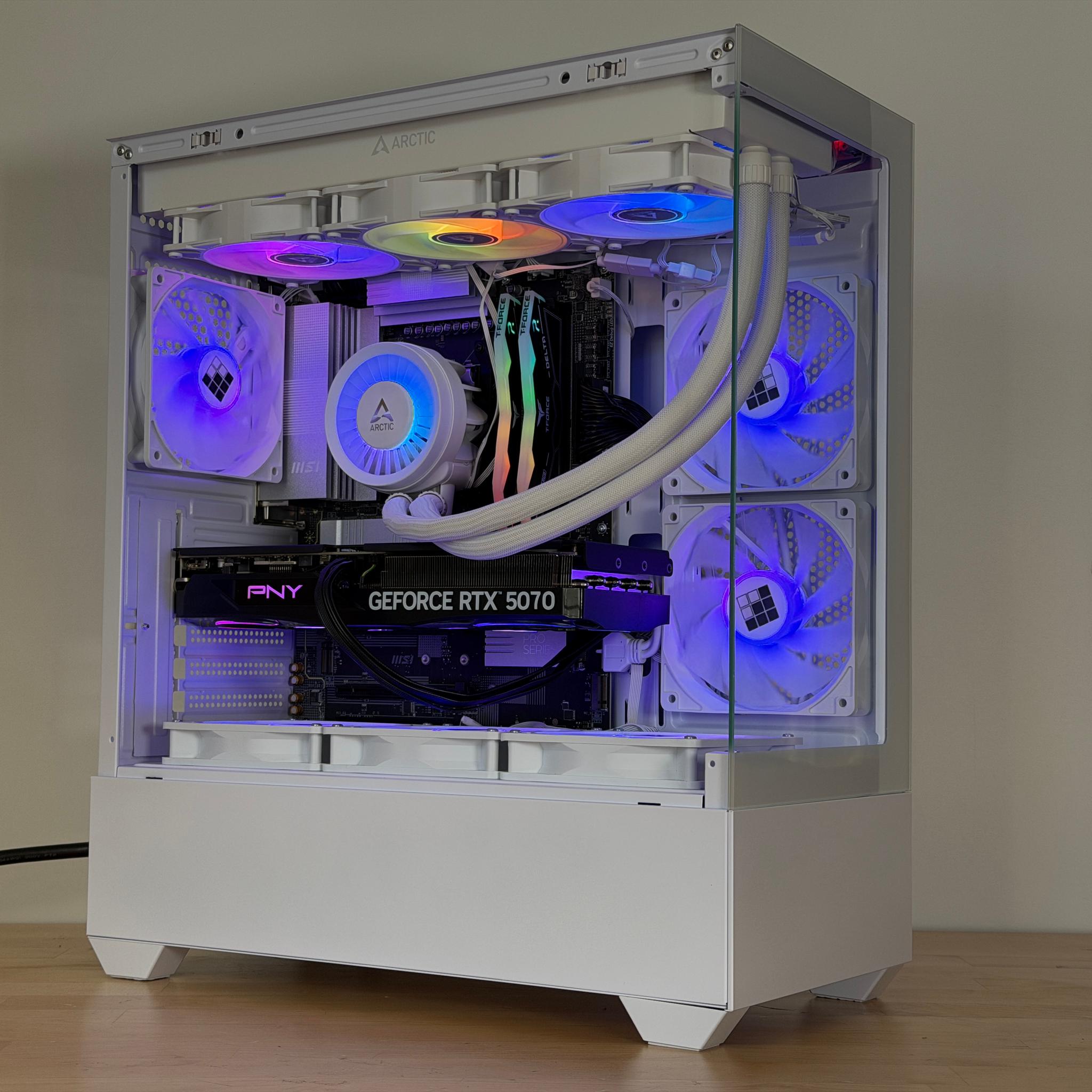 RTX 5070 Ryzen 7 9800x3d Gaming PC With 2tb ssd and 32gb DDR5