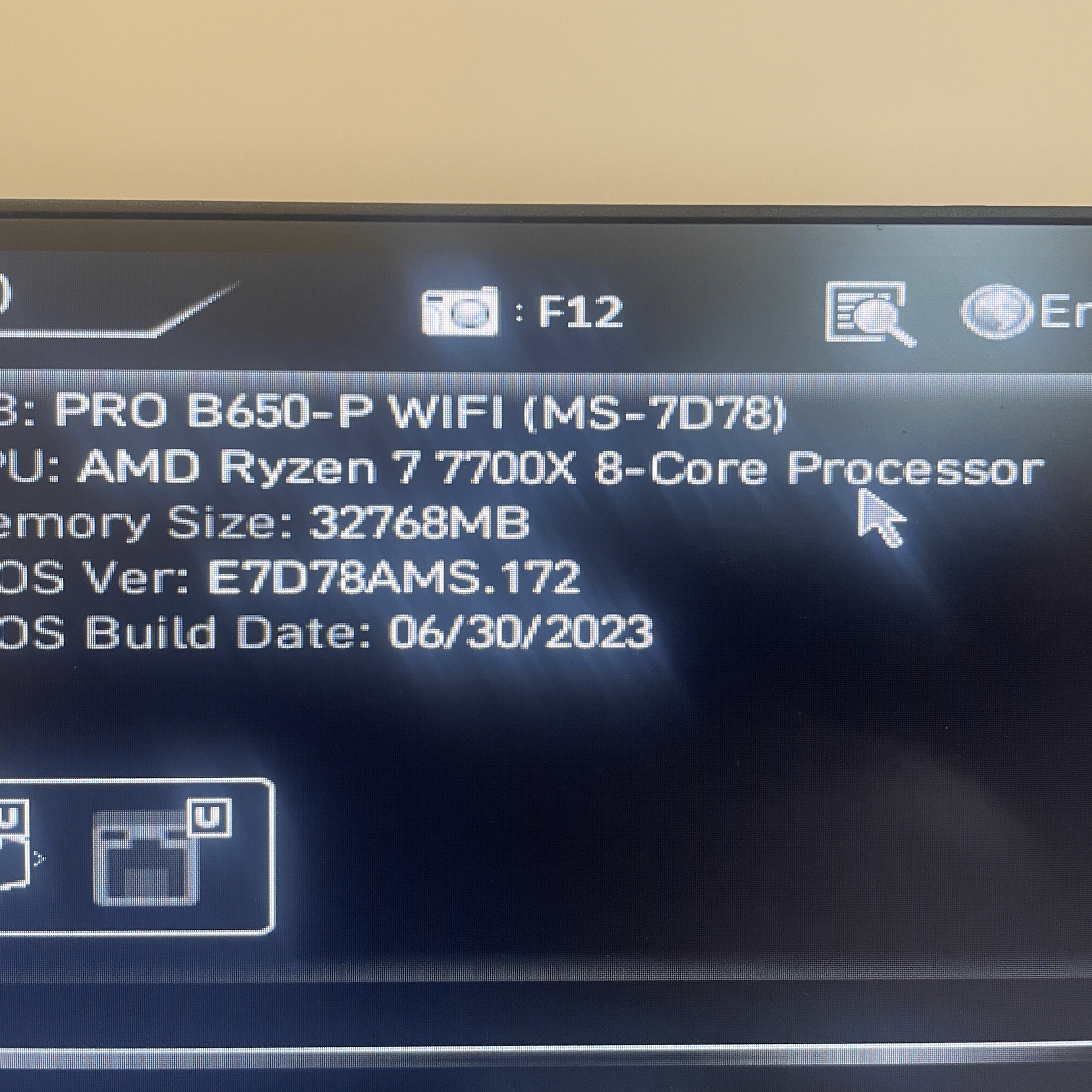 Ryzen 7 7700x Gaming PC *NO GPU*