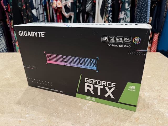Gigabyte Vision OC NVidia Geforce RTX 3090 24GB Graphics Card