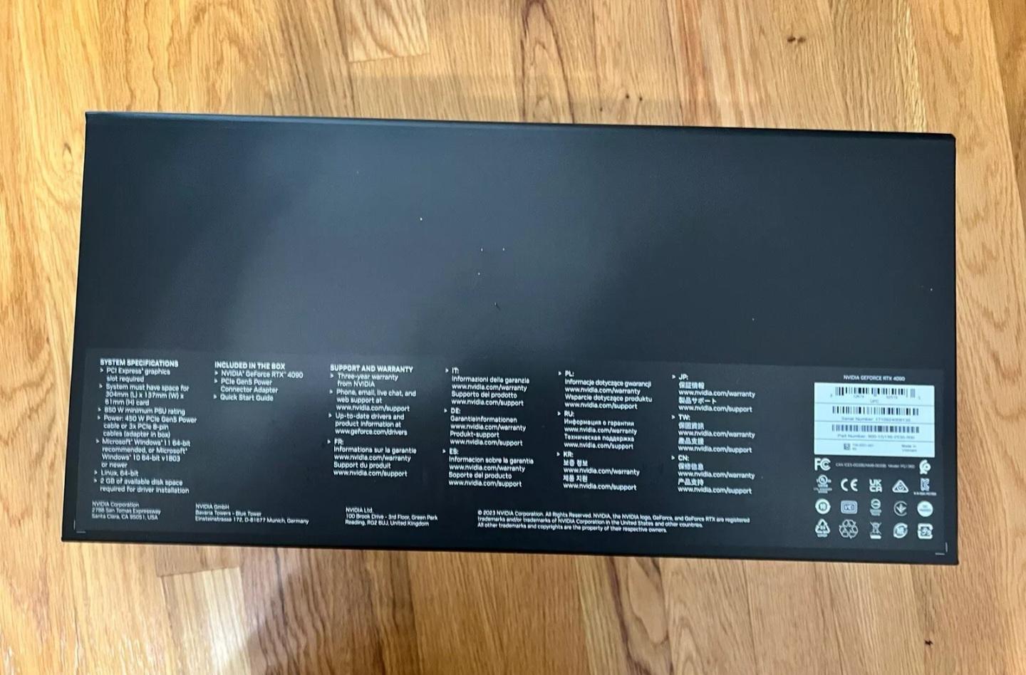 NVIDIA GeForce RTX 4090 Founders Edition FE 24GB