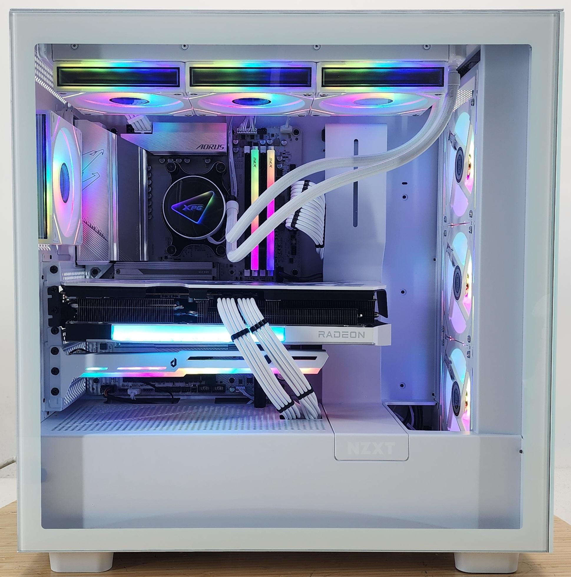 Gaming PC Ryzen 7 7800X3D 32GB RAM 2TB SSD RX 9070 XT 16GB Windows 11 Computer