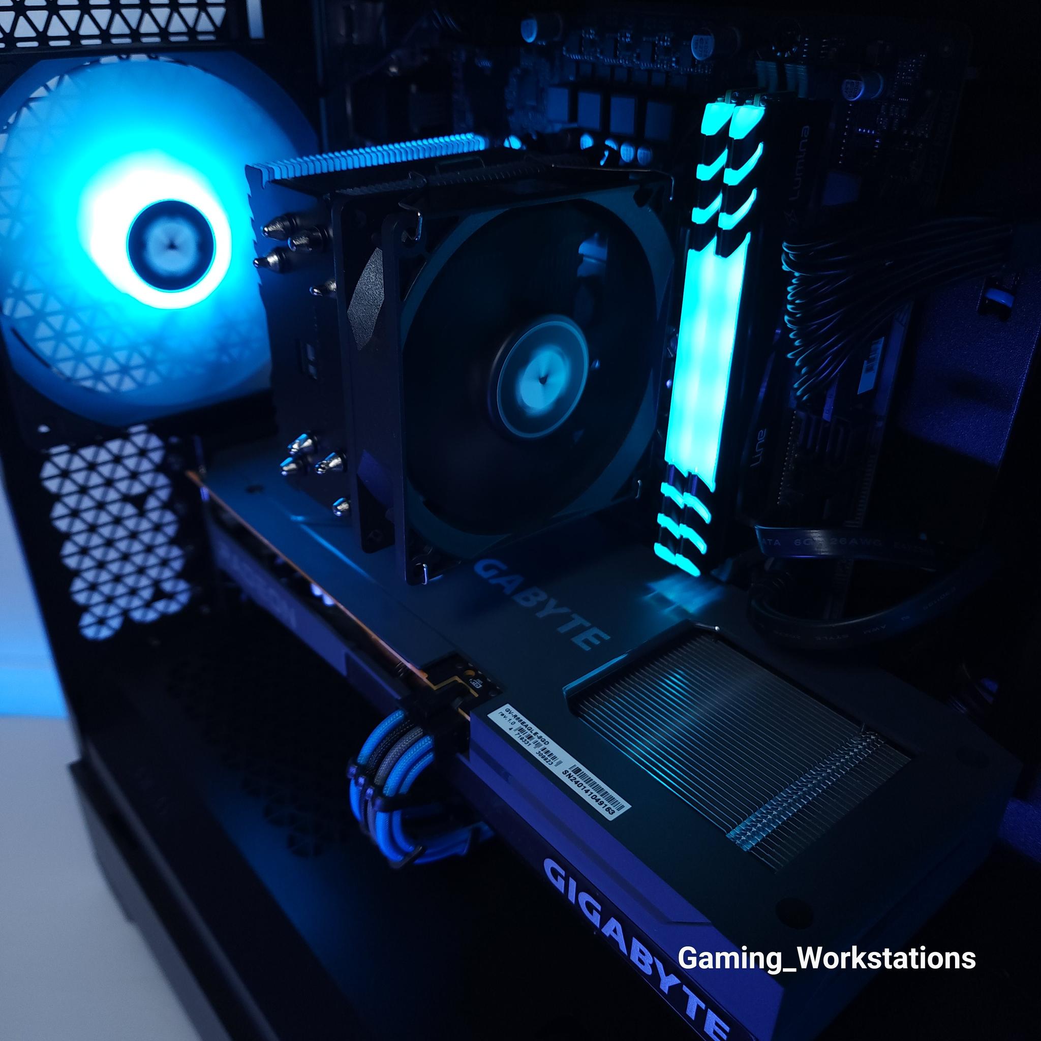 💙🖤1080p Gaming | RX 6600 | Core i3 12100F | 16GB 3200MHz | 1TB NVMe SSD