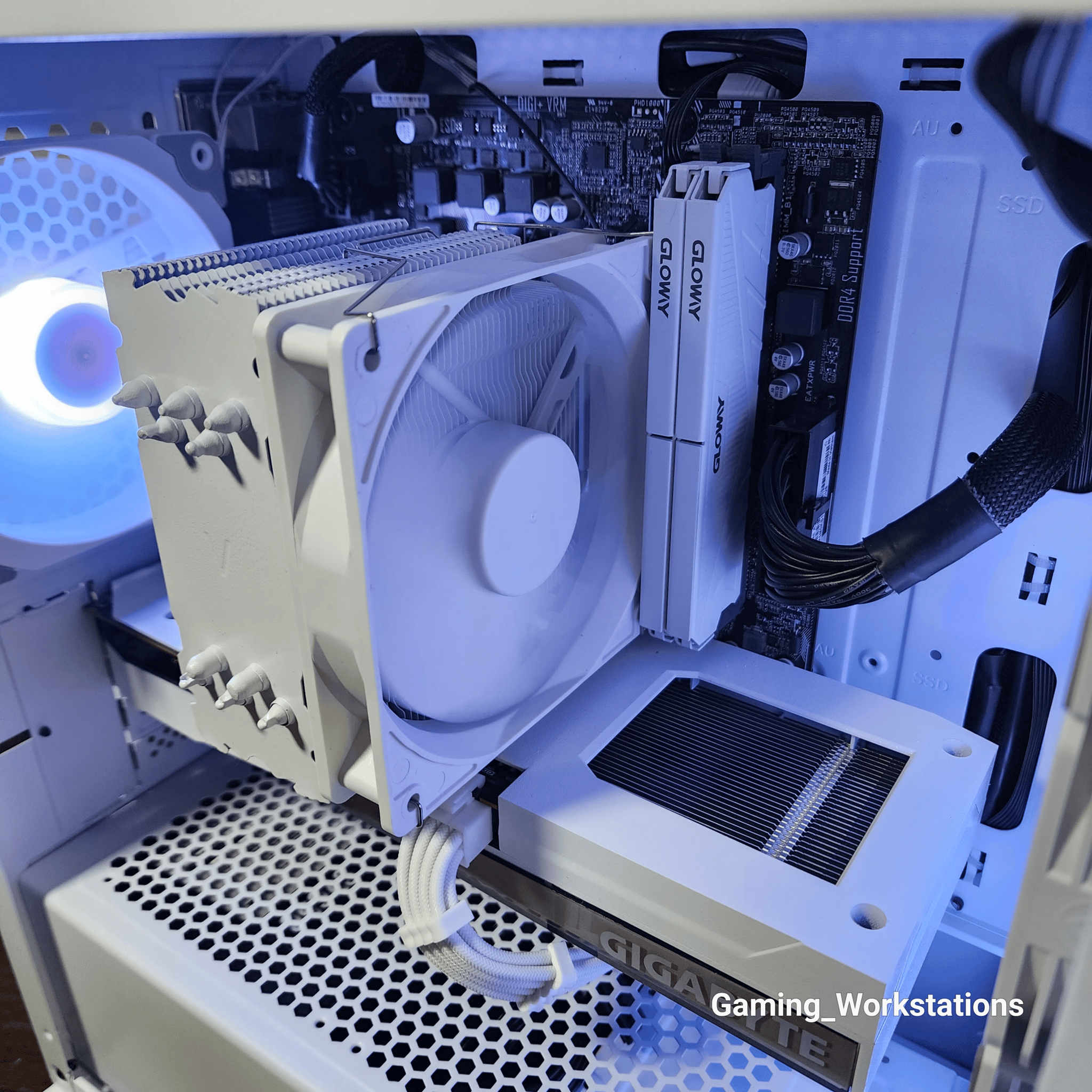 🤍🤍🤍 Gigabyte Radeon RX 6600 8GB // AMD Ryzen 5 3500X 6-Core // Gloway 16GB 3200MHz