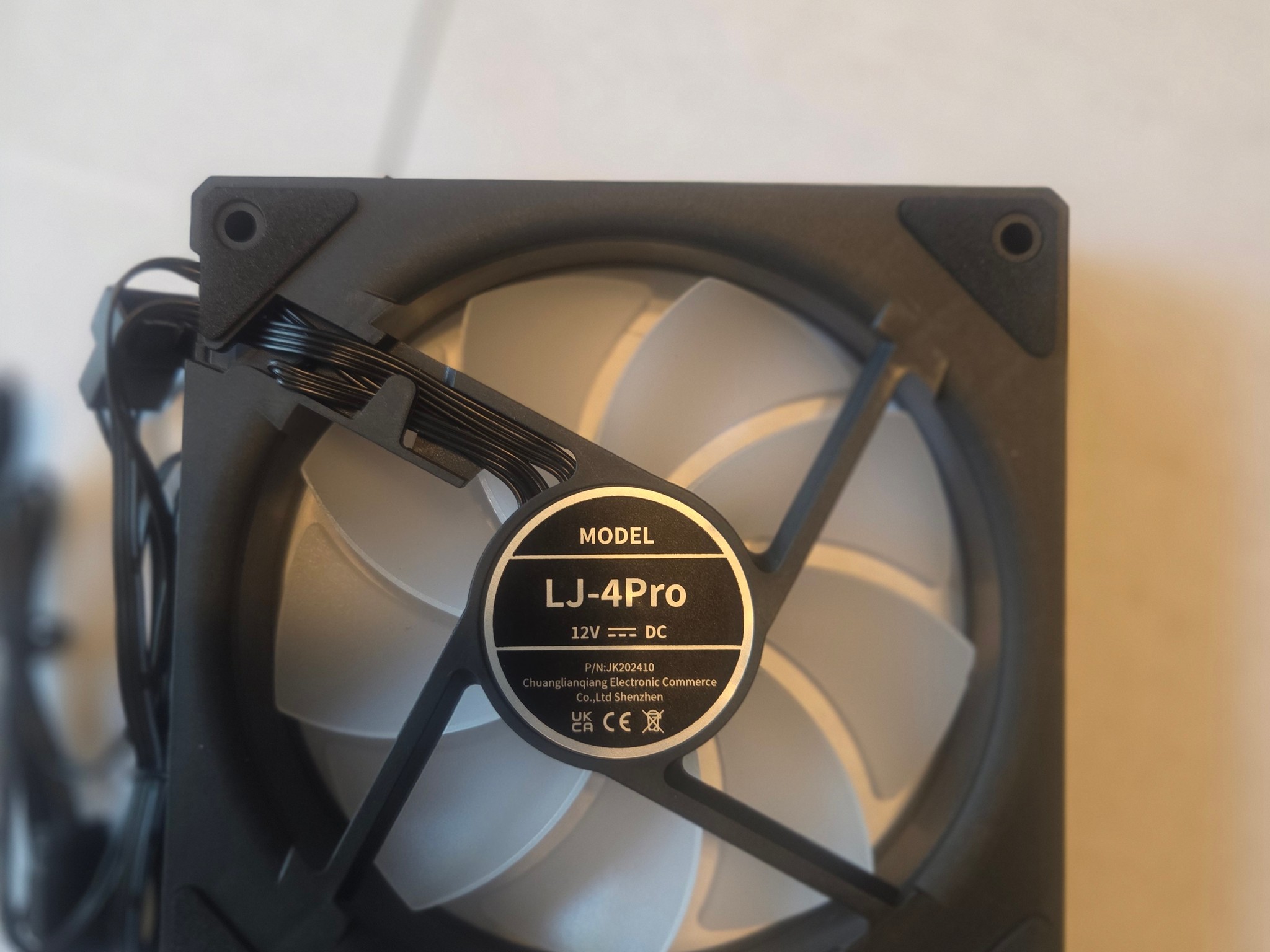 Teucer Infinite Mirror / Prism 4Pro 120mm Fan 3 Pack Black