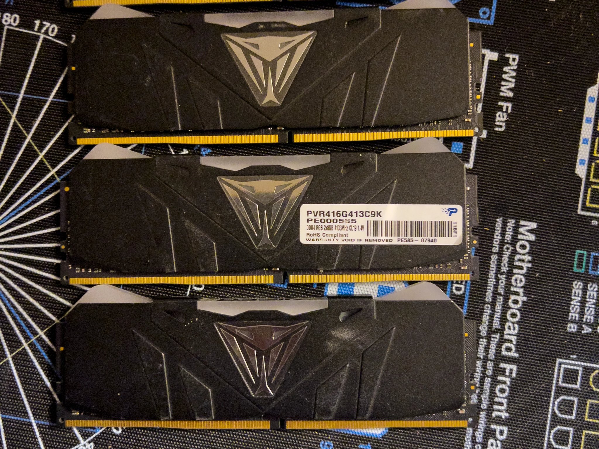 Patriot Viper RGB DDR4 32GB (4x8) 4133 MT/s CL19