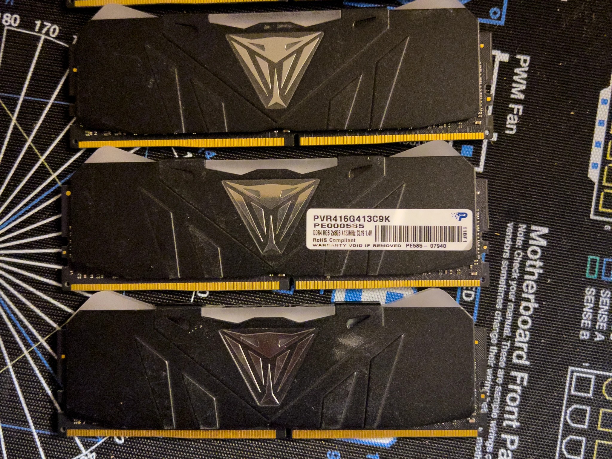 Patriot Viper RGB DDR4 32GB (4x8) 4133 MT/s CL19