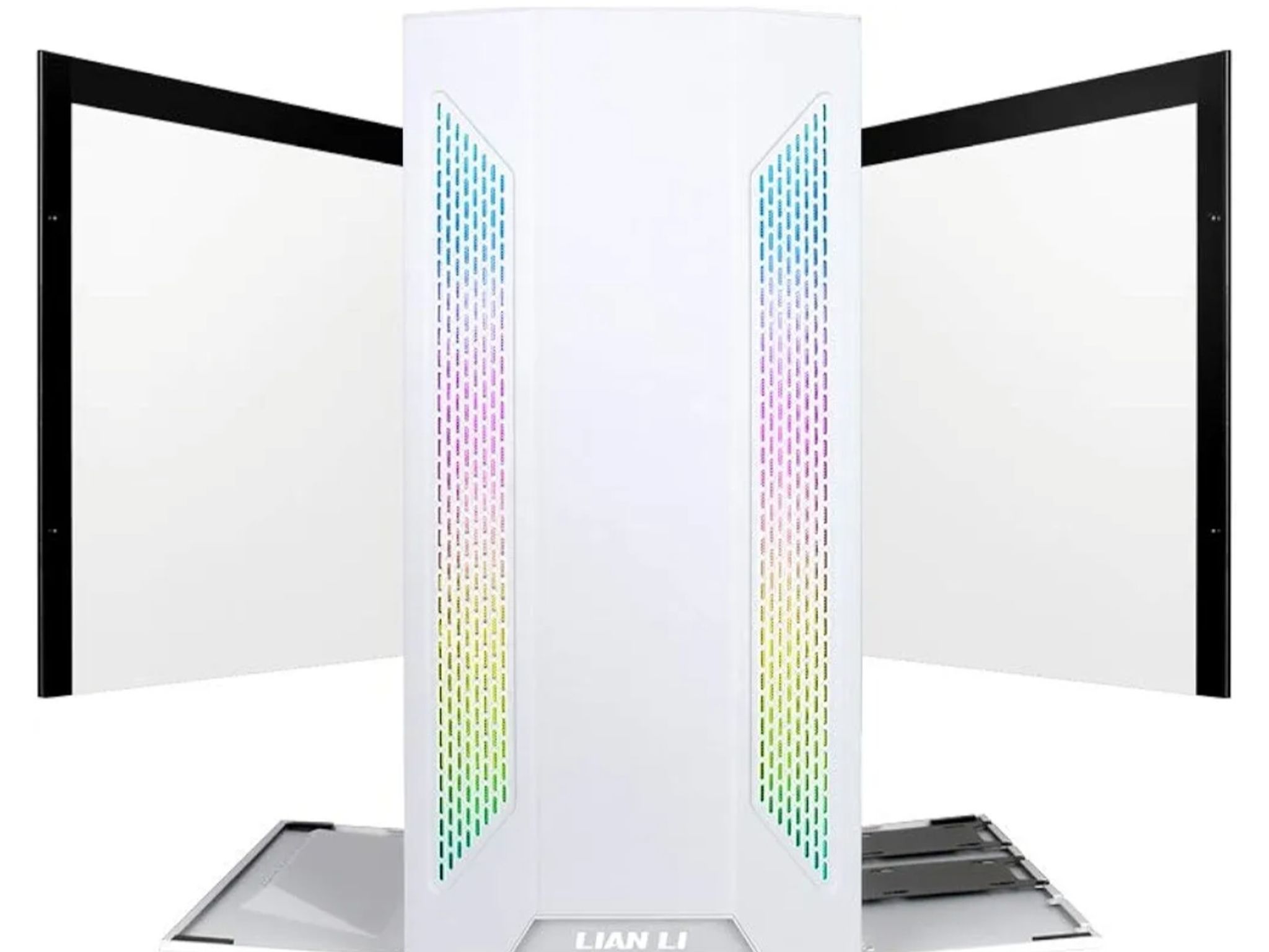 LIAN LI LANCOOL 2 WHITE Tempered Glass ATX Case -White Color -LANCOOL II -W