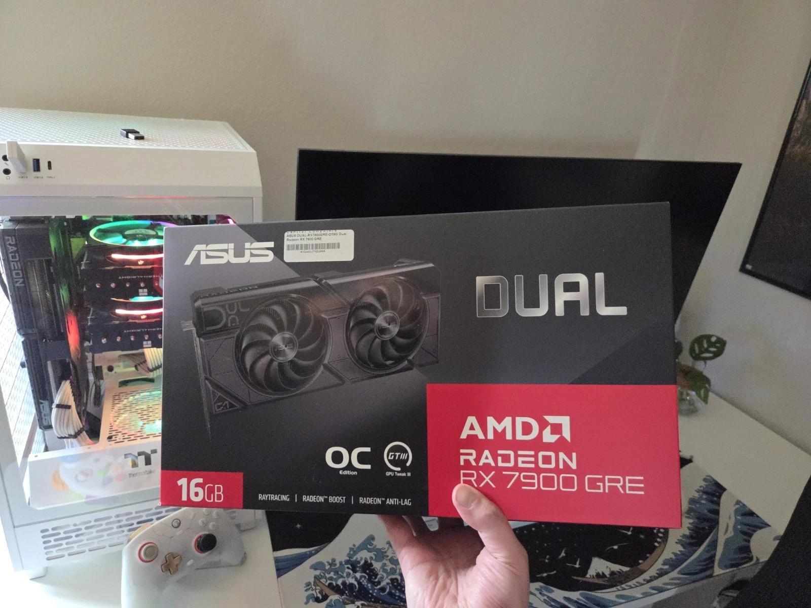 AMD 7900 GRE 16gb VRAM ASUS OC DUAL FAN *EXCELLENT CONDITION*