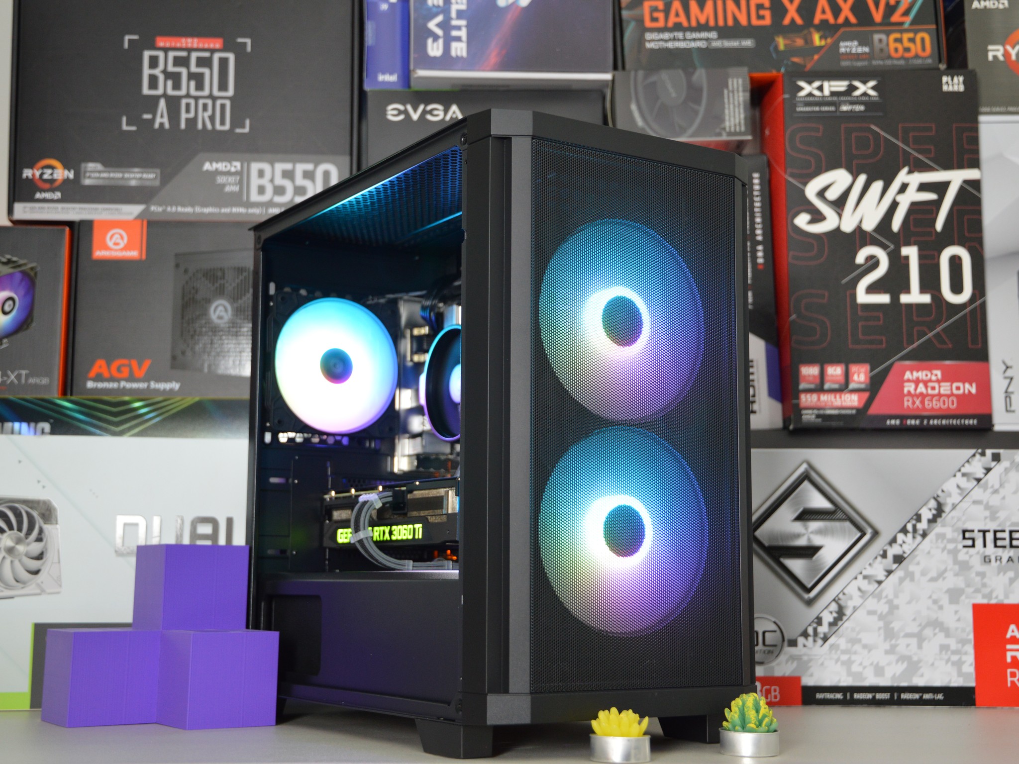 🐝🐝| RTX 3060 Ti 8GB | AMD RYZEN 5 5500 | 16GB DDR4 RAM | 1TB NVME SSD | Bee Sting 3.0 |