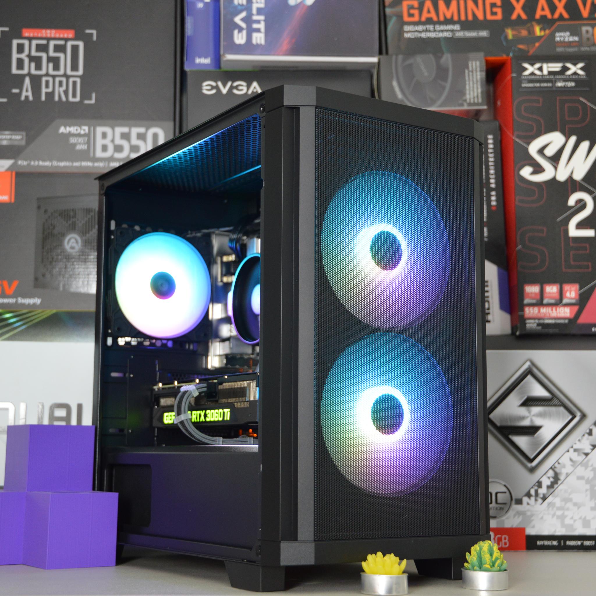 🐝🐝| RTX 3060 Ti 8GB | AMD RYZEN 5 5500 | 16GB DDR4 RAM | 1TB NVME SSD | Bee Sting 3.0 |
